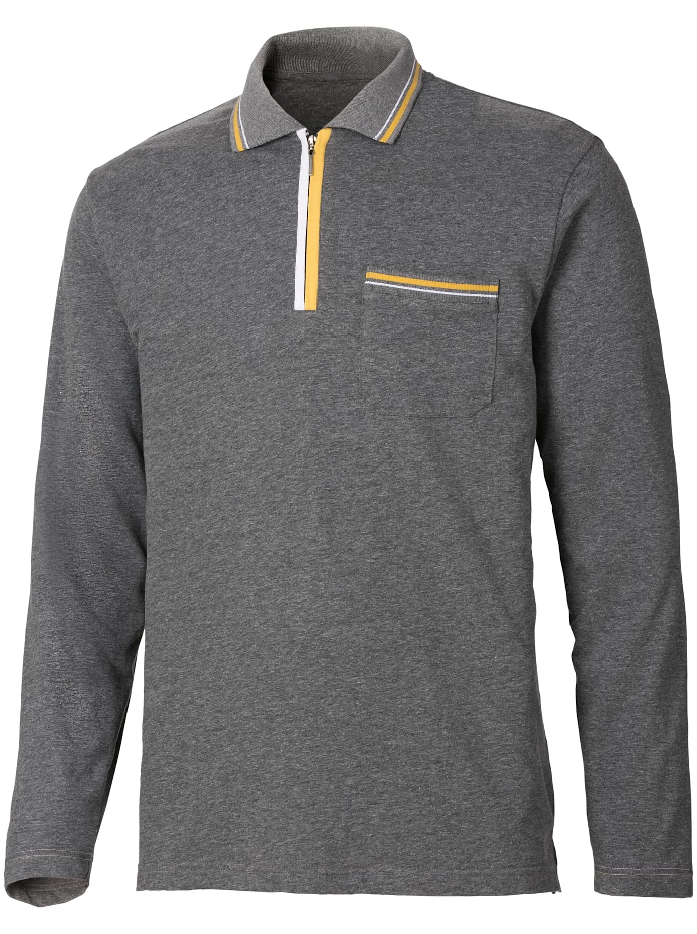 Thumbnail - Classic Langarm-Poloshirt "Poloshirt", (1 tlg.)