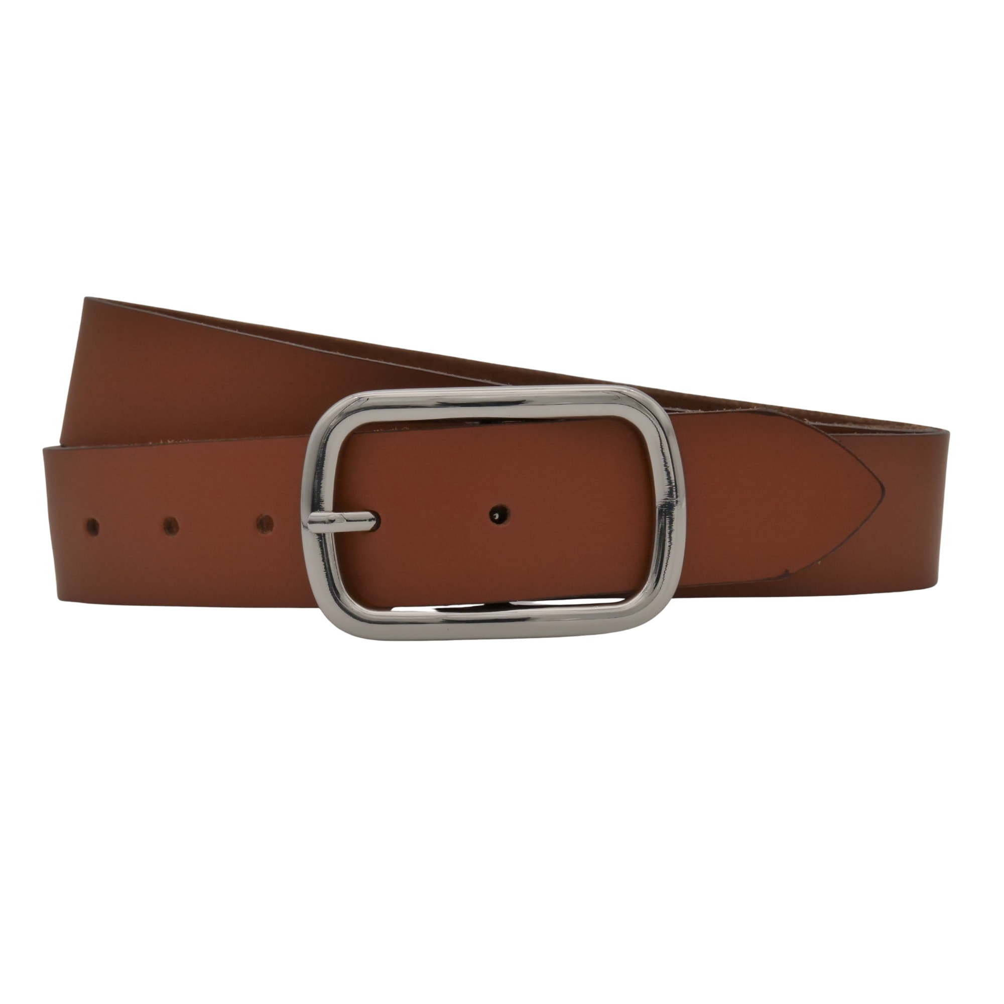 AnnaMatoni "AnnaMatoni Damen Ledergürtel Basic Gürtel 3,5cm breit echt"