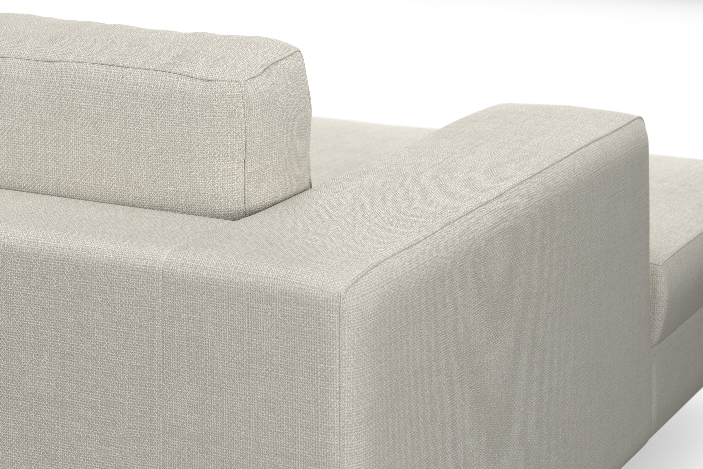 DOMO collection Wohnlandschaft »Modica U-Form«, XXL, in moderner Optik mit, 2 großzügigen Recamieren, auch in Cord