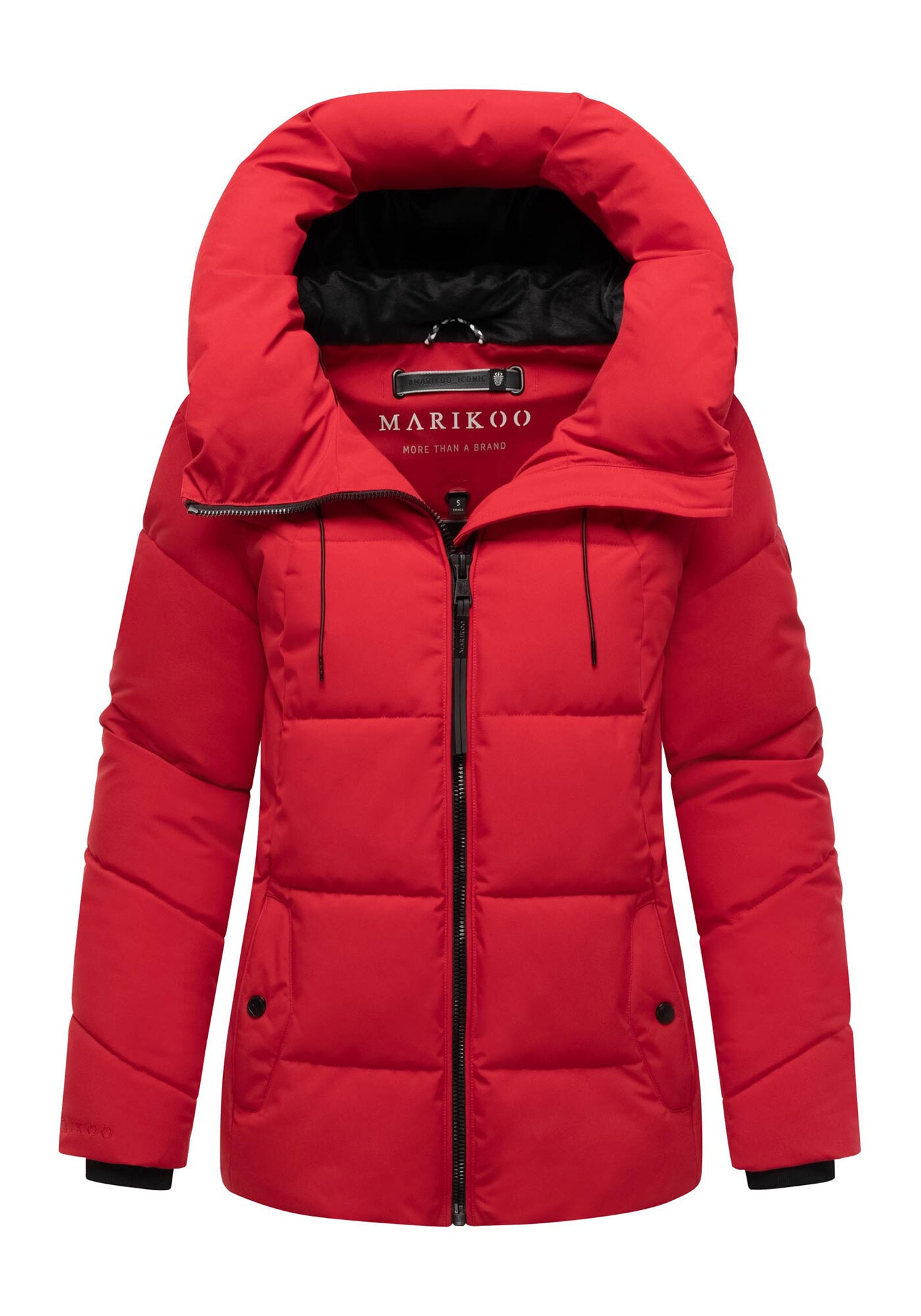 Marikoo Winterjacke »Kuscheltatze«, mit extra hohem Kragen