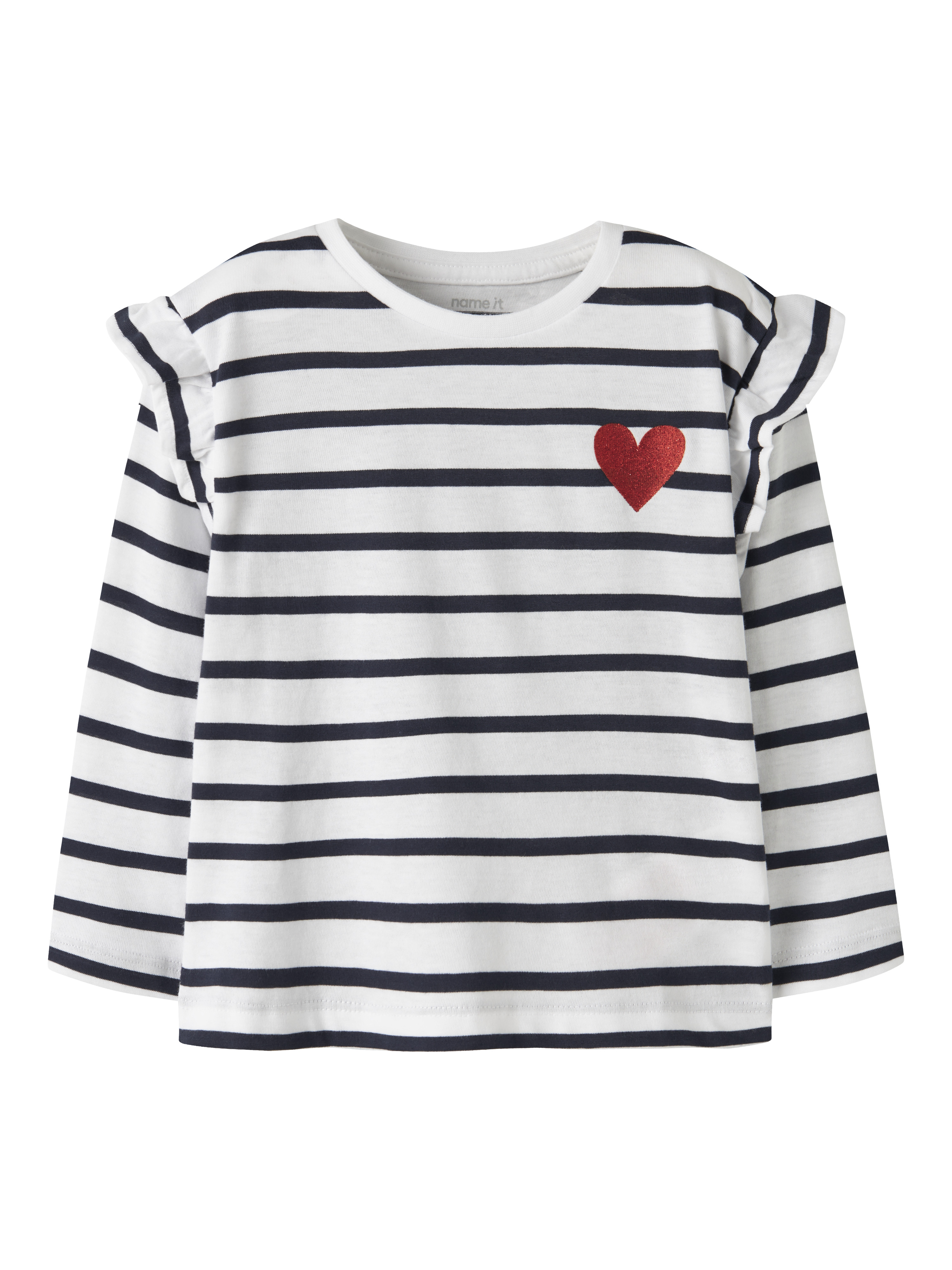 Name It Langarmshirt "NMFTOVELINA LS NREG TOP PB"