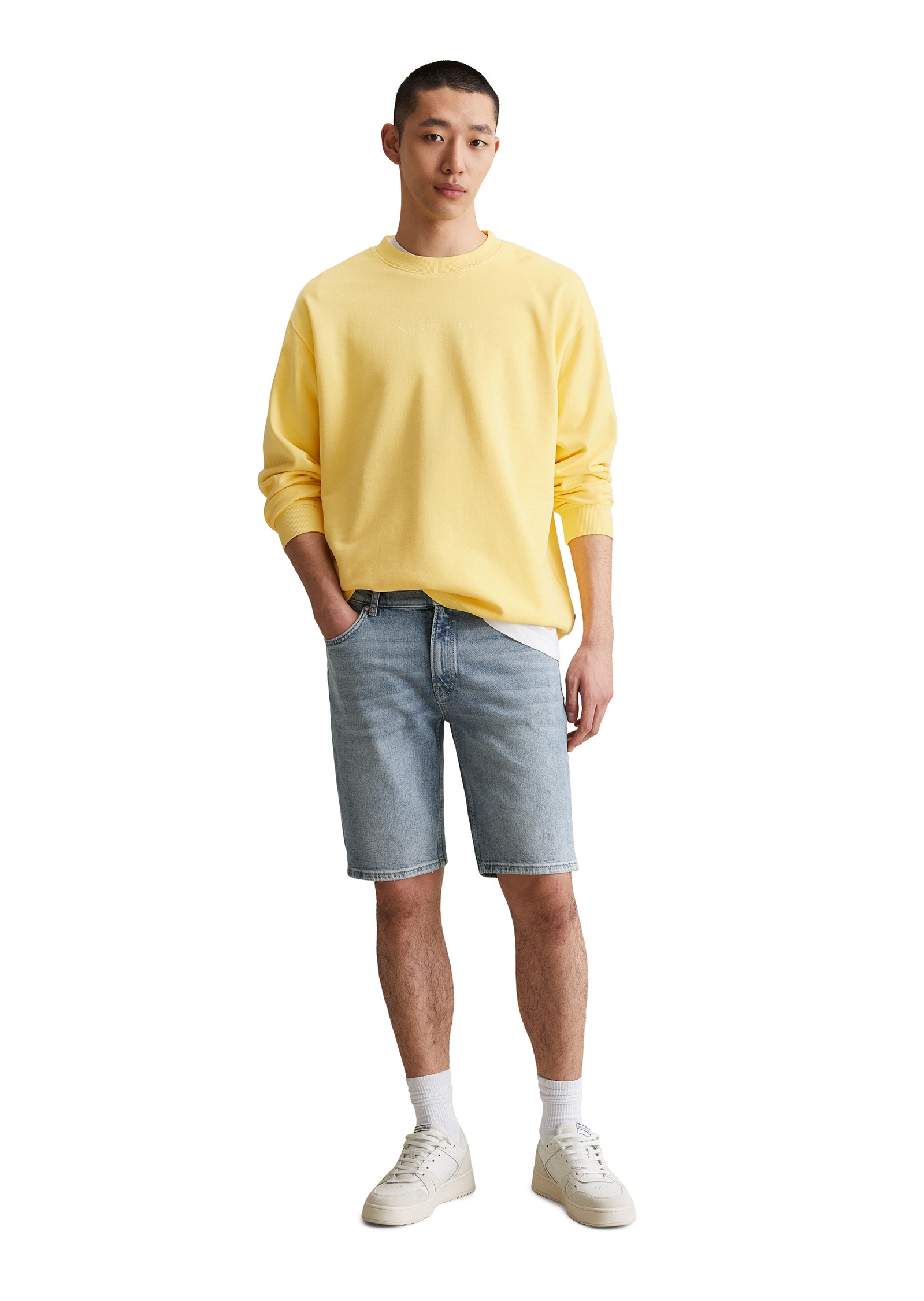 Marc O'Polo DENIM Sweatshirt »mit Print auf Vorder- und Rückseite«