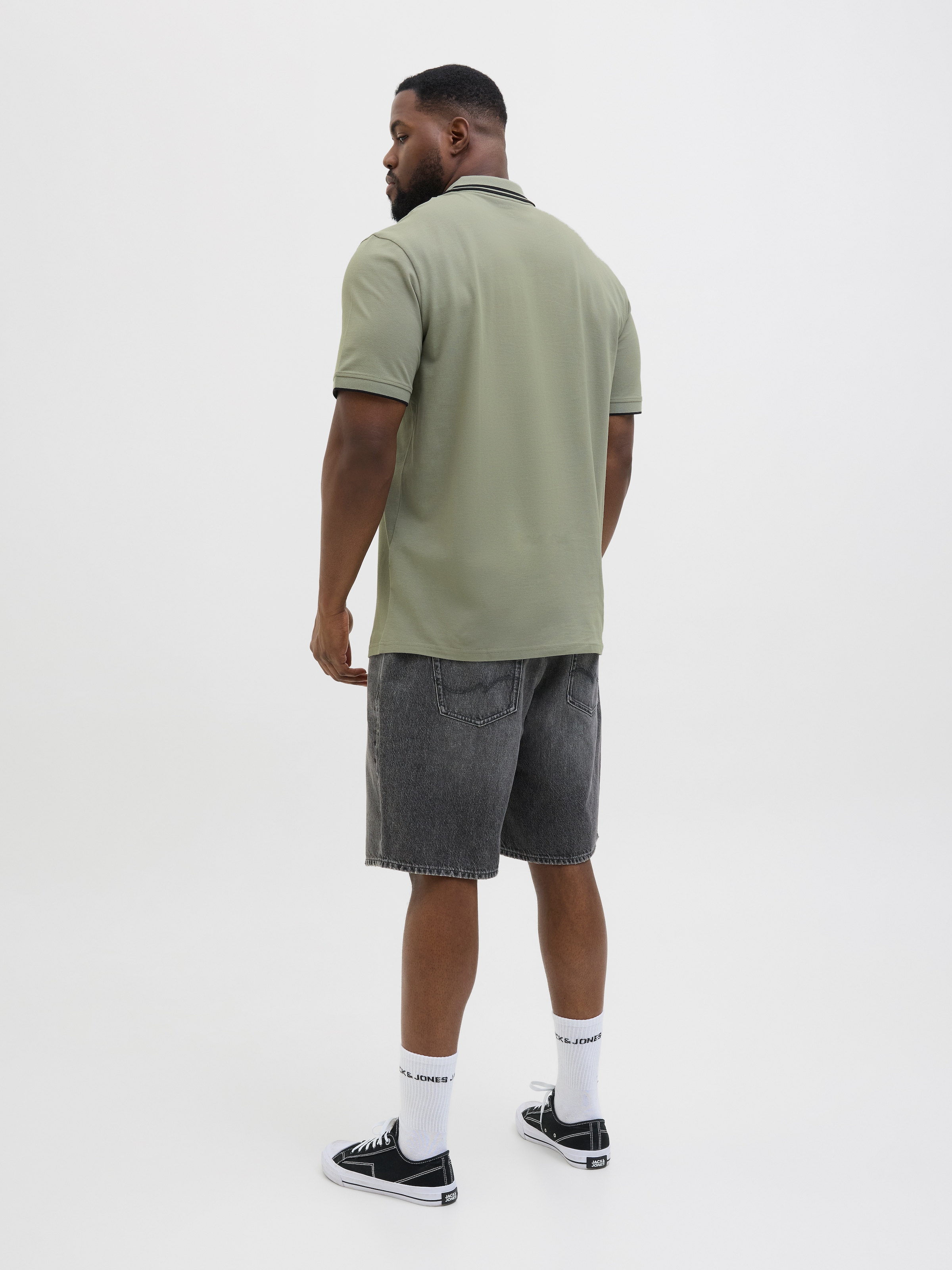 Jack & Jones PlusSize Poloshirt »JCOHASS LOGO POLO SS PLS«