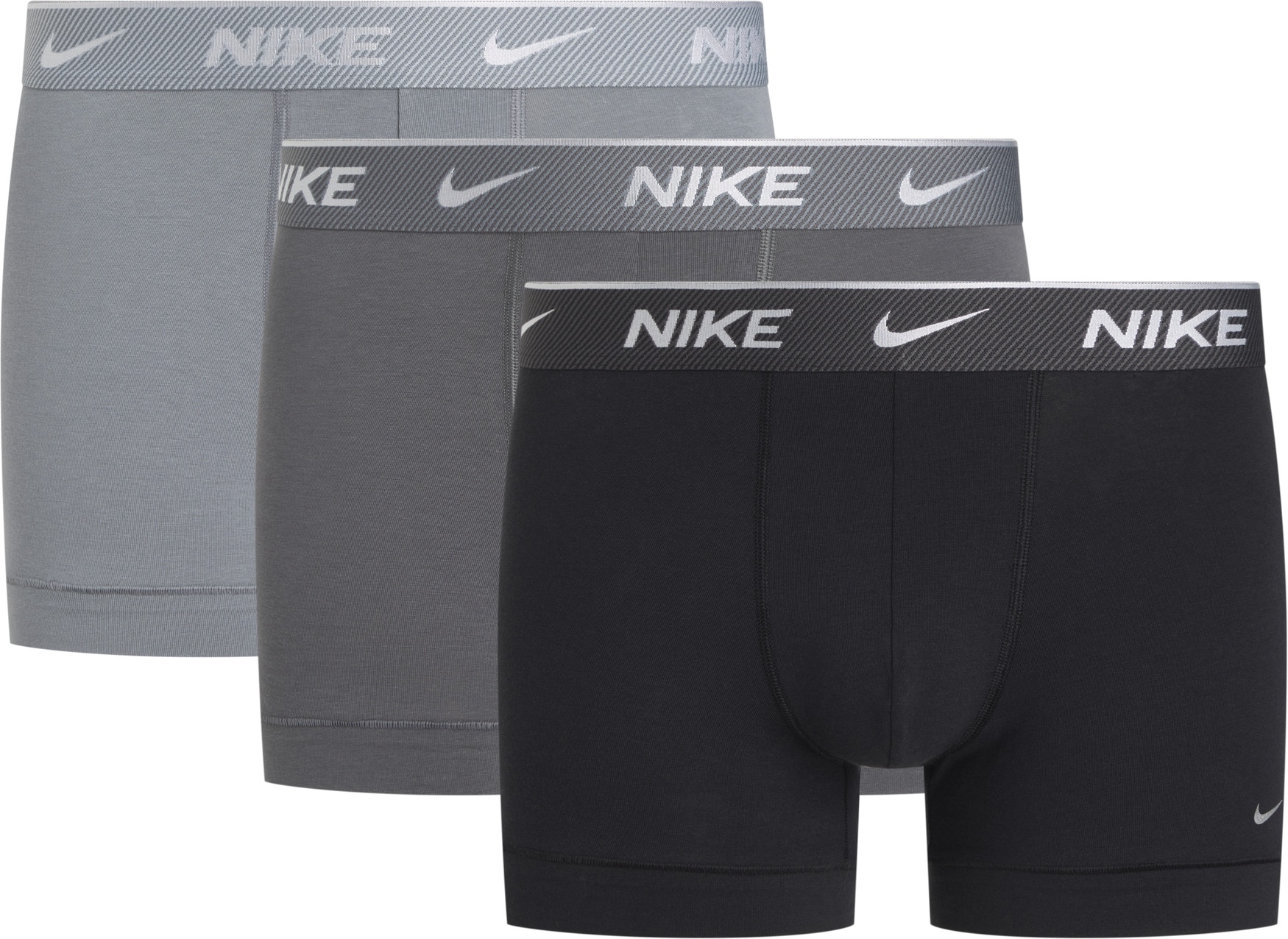 NIKE Underwear "TRUNK 3PK" Packung, 3er, 3 Stk. mit farbigem NIKE Logo-Elas günstig online kaufen