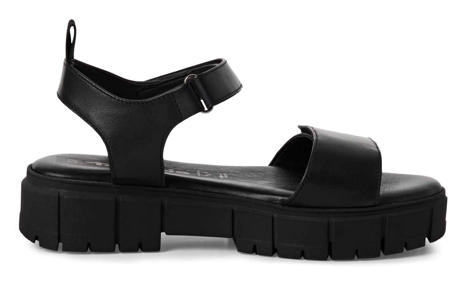 Tamaris Sandalette, Plateau, Riemchensandale, Sommerschuh mit Klettverschlüssen