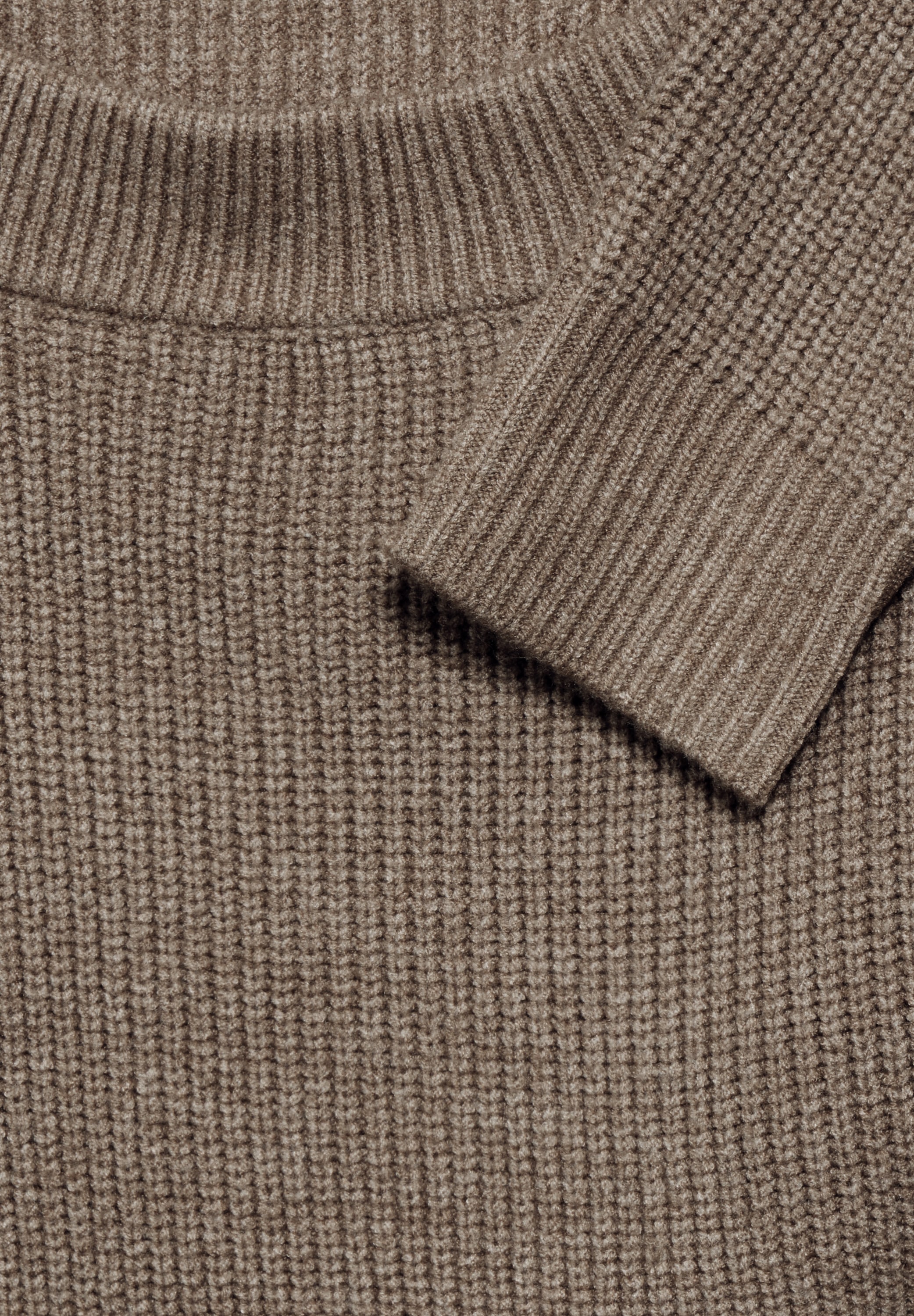 STREET ONE STUDIO Strickpullover, mit U-Boot-Ausschnitt