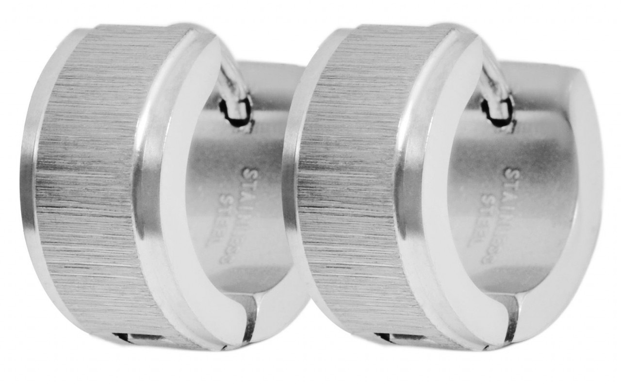 Adelia´s Paar Creolen »Neuheit 2025 - Damen Creolen aus poliertem Edelstahl Ø 9 mm«