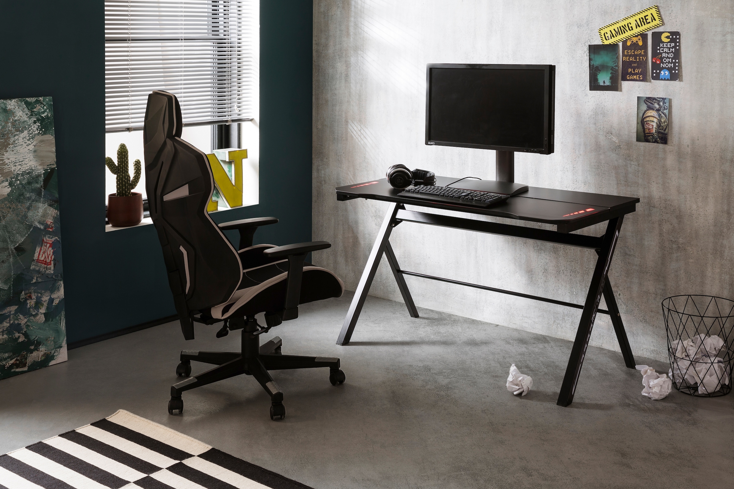 MCA furniture Gamingtisch »Gaming Tisch«