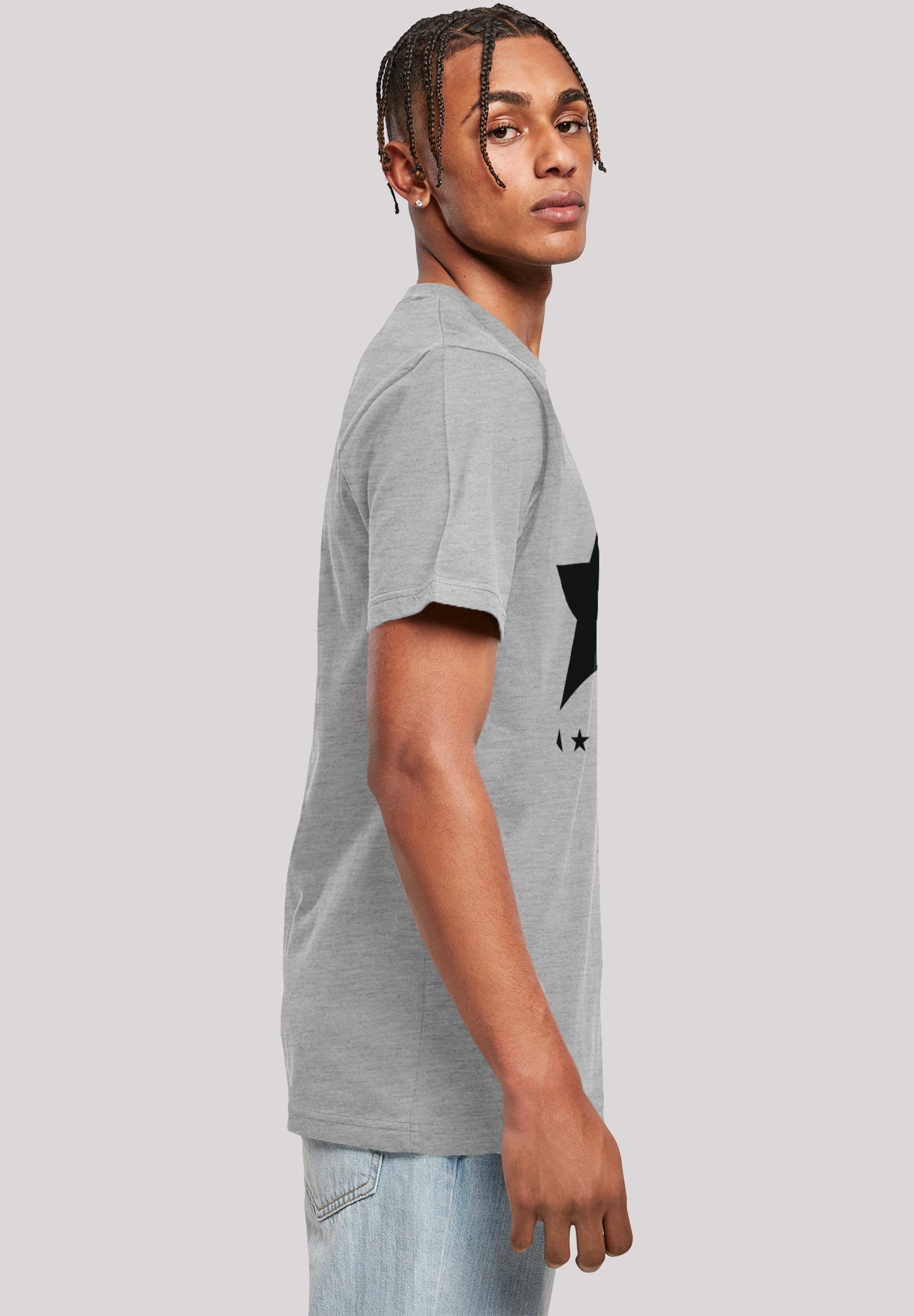 F4NT4STIC T-Shirt »David Bowie Star Logo«, Print