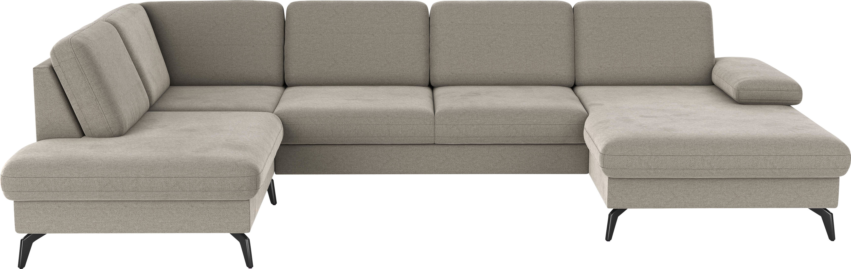 sit&more Wohnlandschaft "Morris Jubi" wahlweise mit Armteilverstellung, Schlaffunktion & Bettkasten