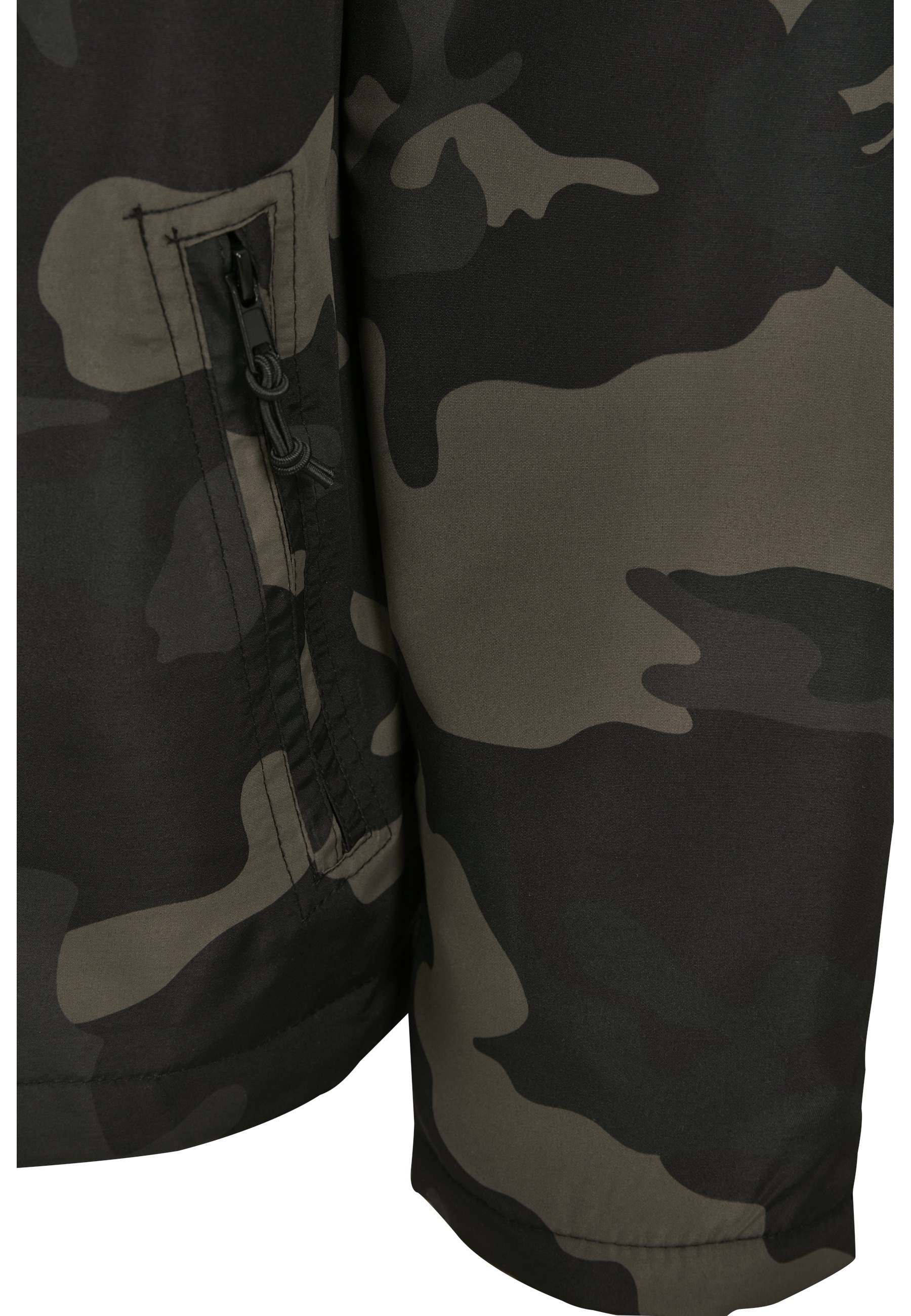 Brandit Anorak »Brandit Herren Fleece Pull Over Windbreaker« 1 Stk. tlg. mit Kapuze