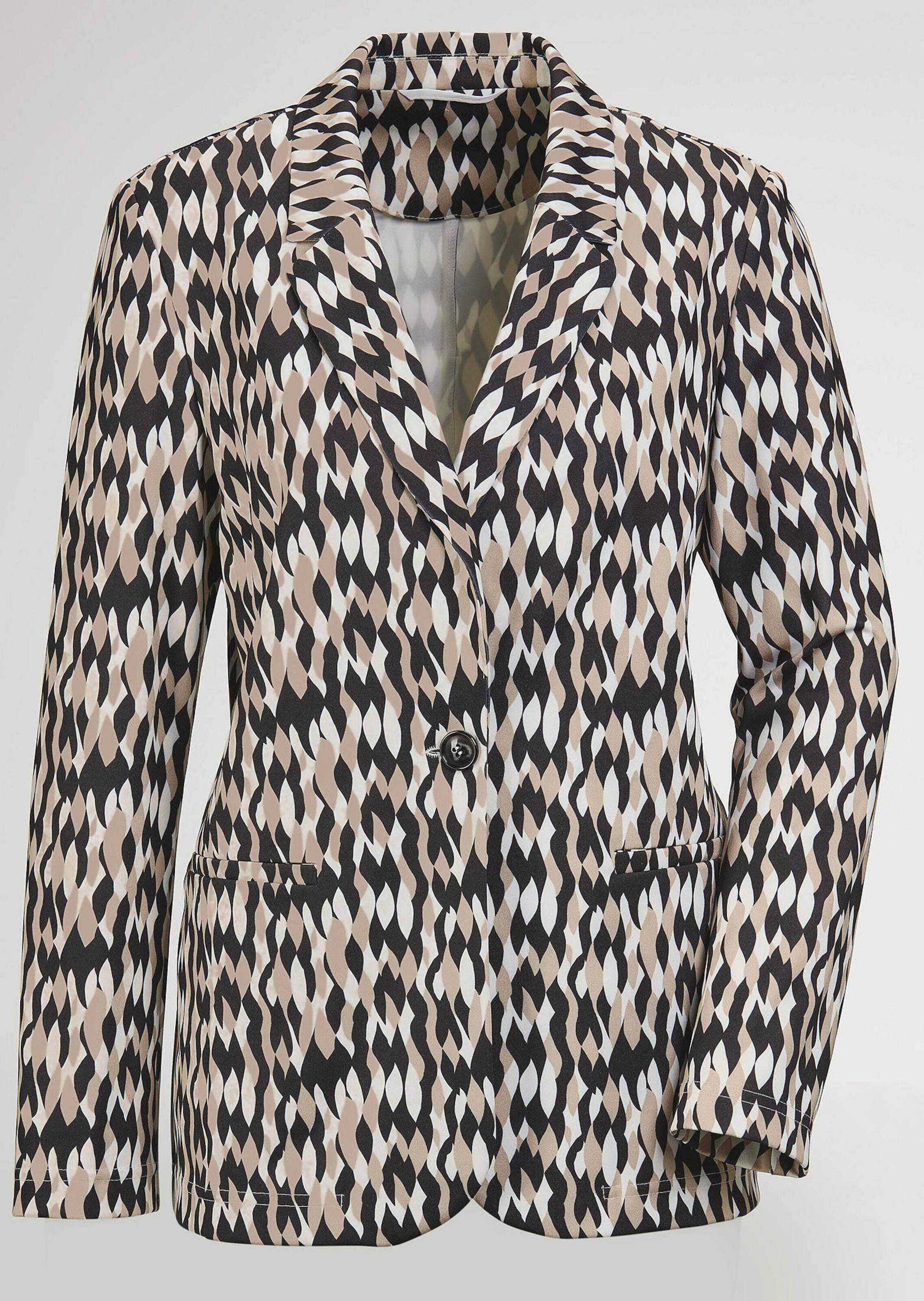 Thumbnail - GOLDNER Jackenblazer "Kurzgröße Blazer gemustert"