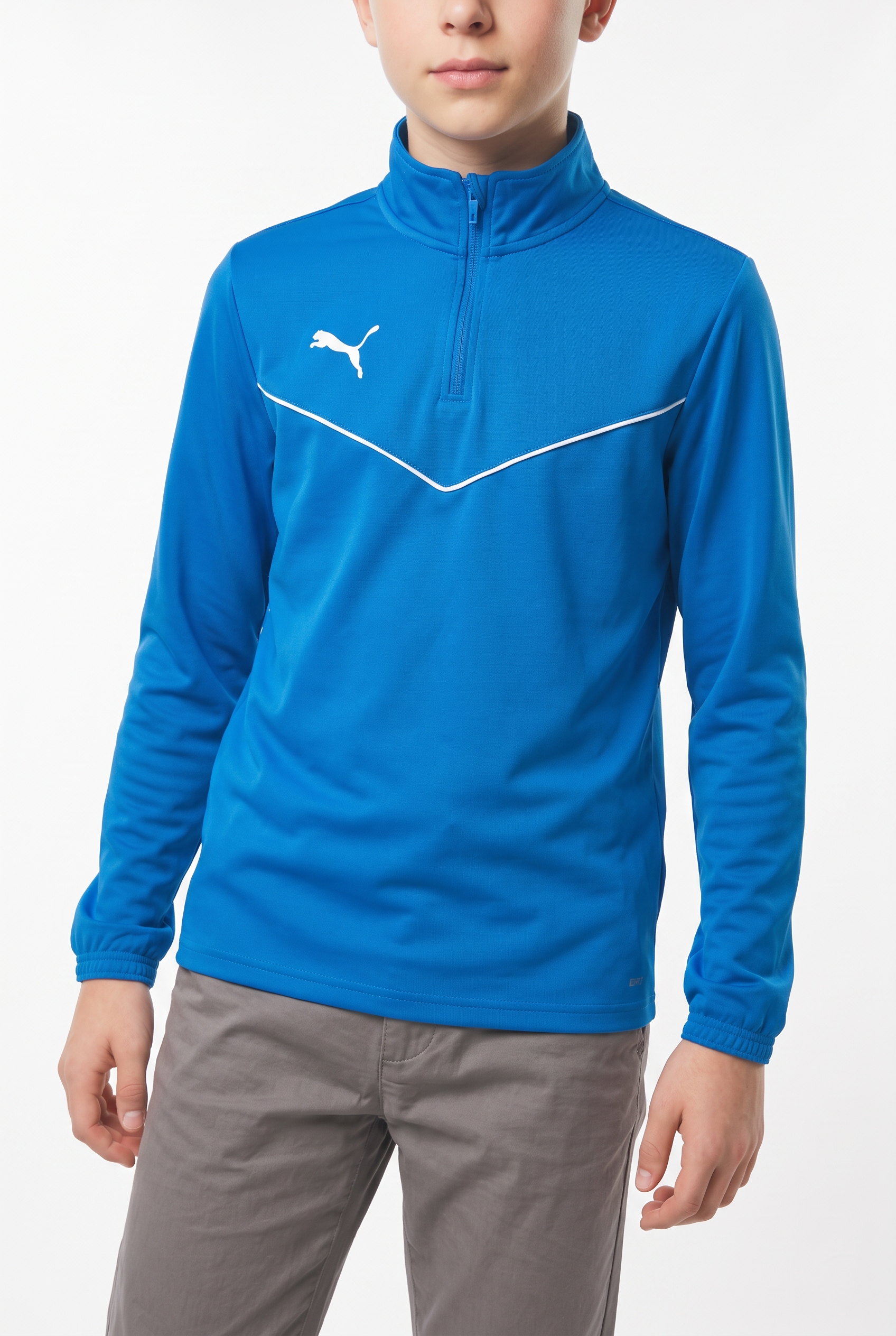 PUMA Langarmshirt »TEAMRISE 14 ZIP TOP JR« normale Schnittform, Langarm, mit Reißverschluss