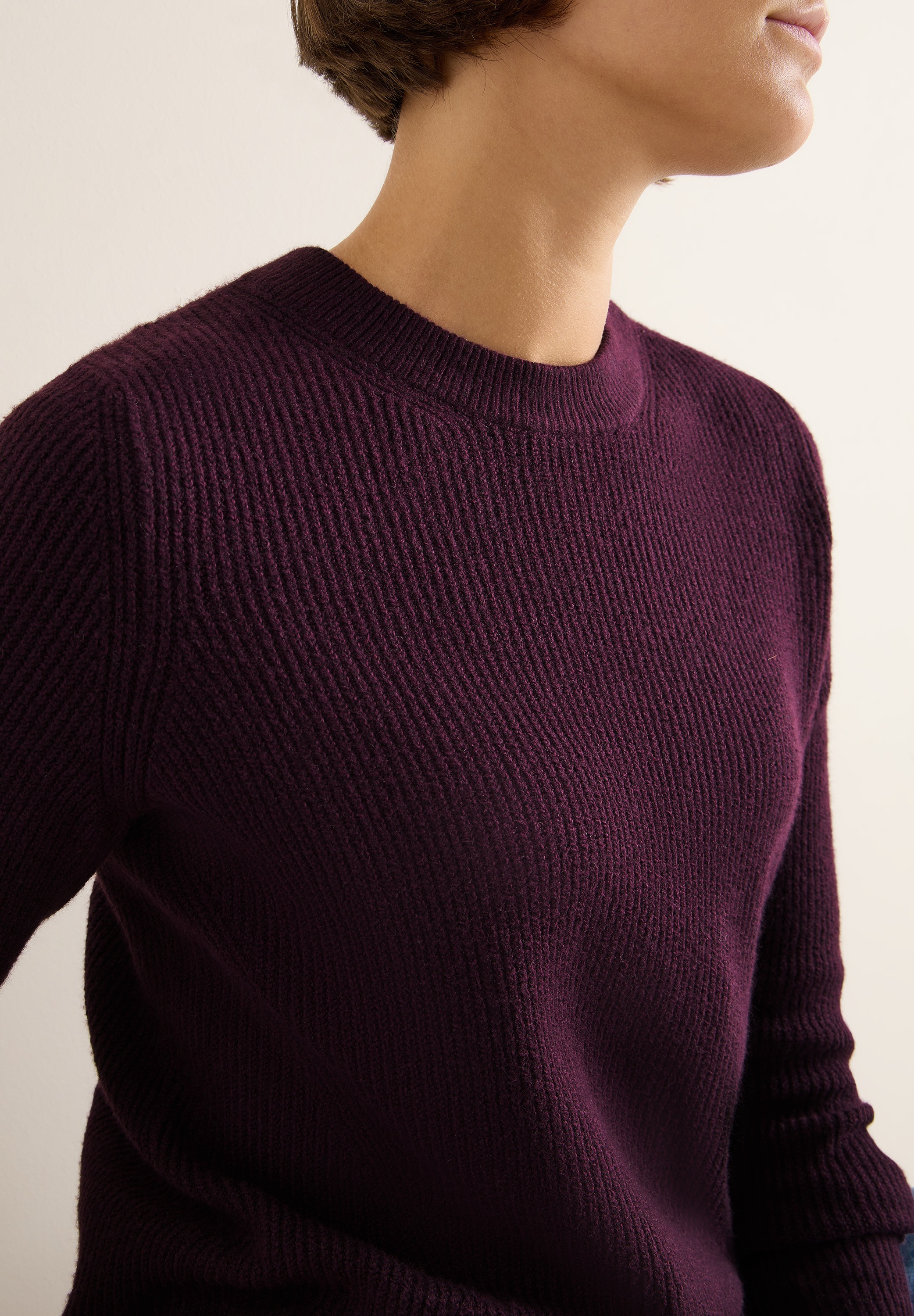 Thumbnail - Cecil Strickpullover mit Strukturdetails