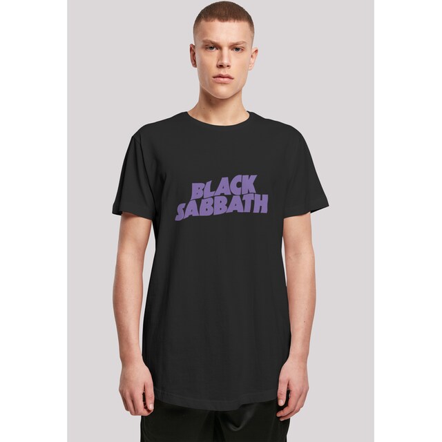 F4NT4STIC T-Shirt »Black Sabbath Heavy Metal Band Wavy Logo Black«, Print ▷  bestellen | BAUR