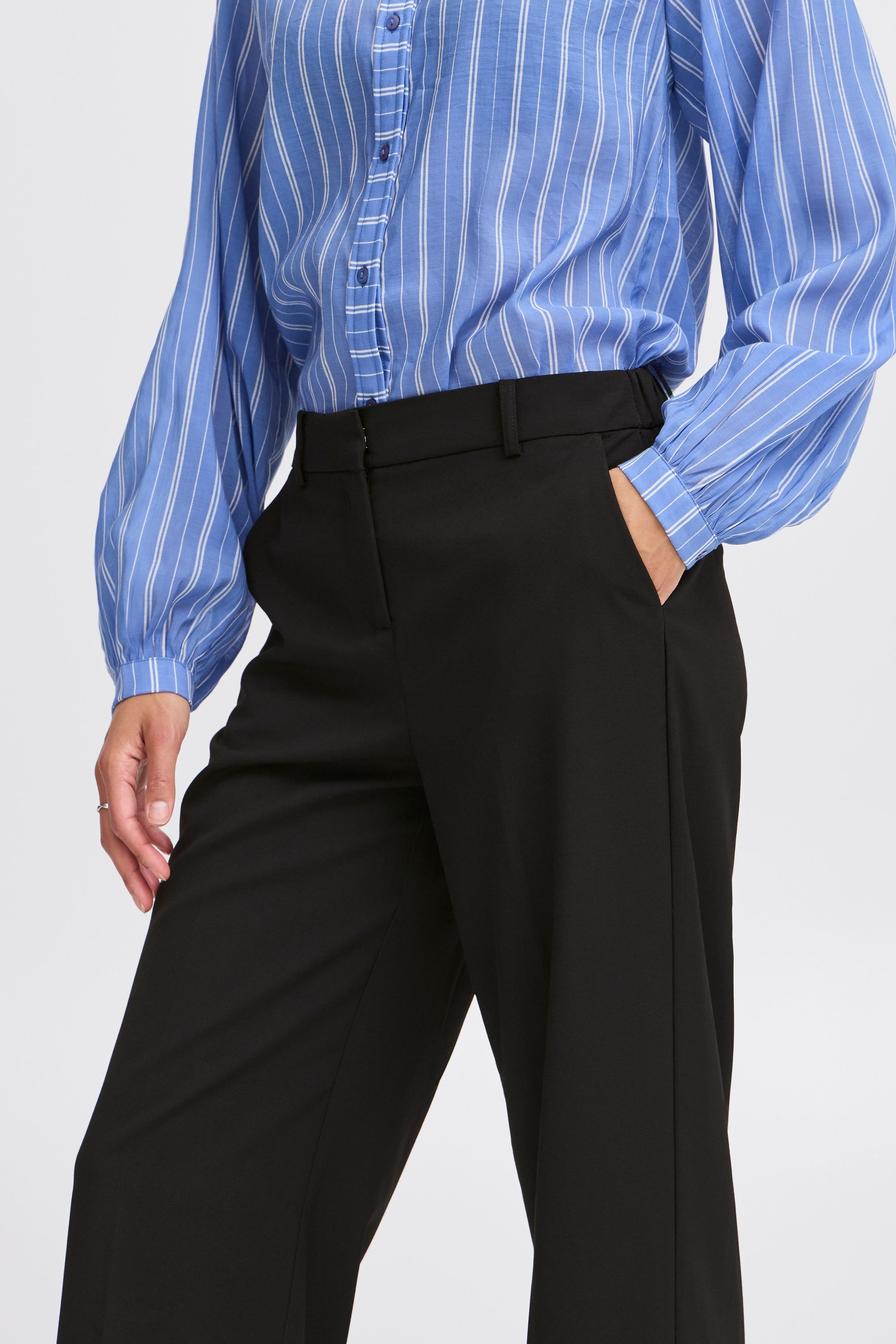 b.young Stoffhose »Stoffhose BYDANTA WIDE LEG PANTS 2 CROPPED«