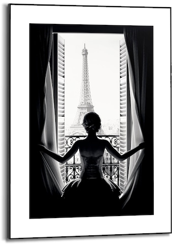 Bild mit Rahmen »Paris Balcony«, (1 St.)