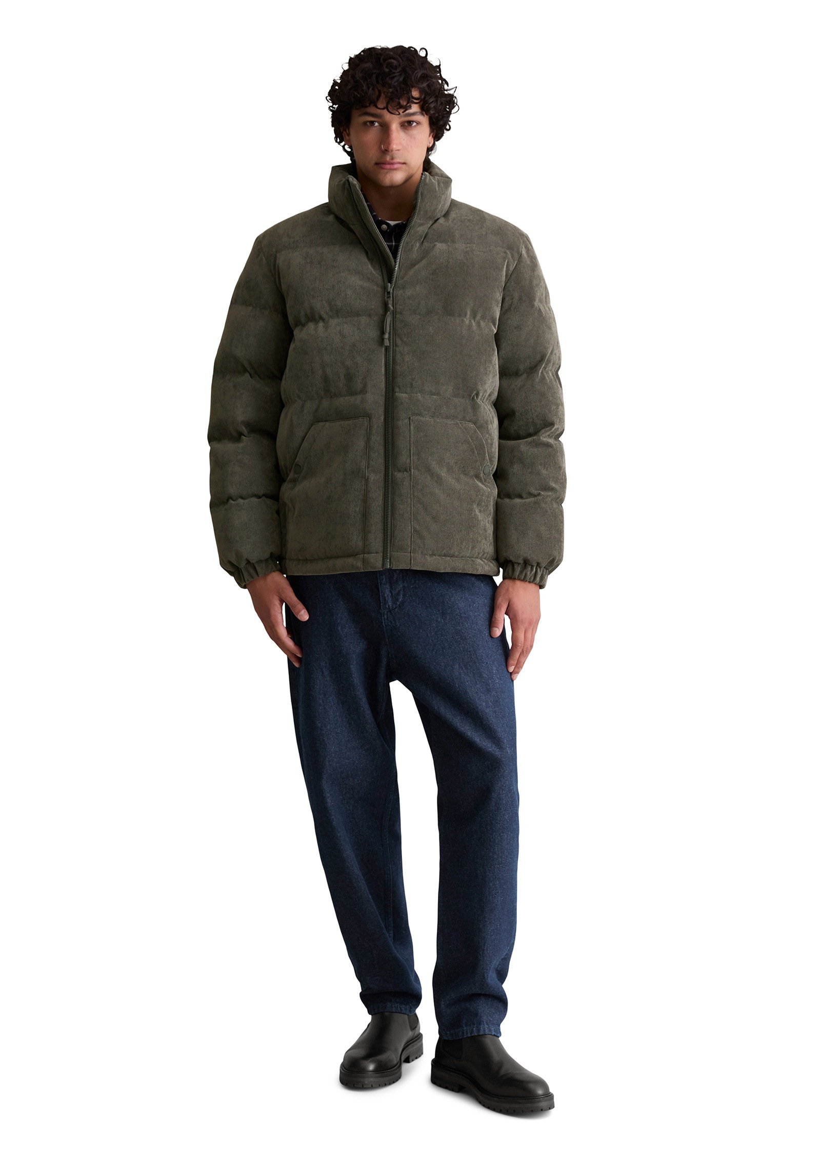 Marc O'Polo DENIM Outdoorjacke »aus weichem Cord«, ohne Kapuze