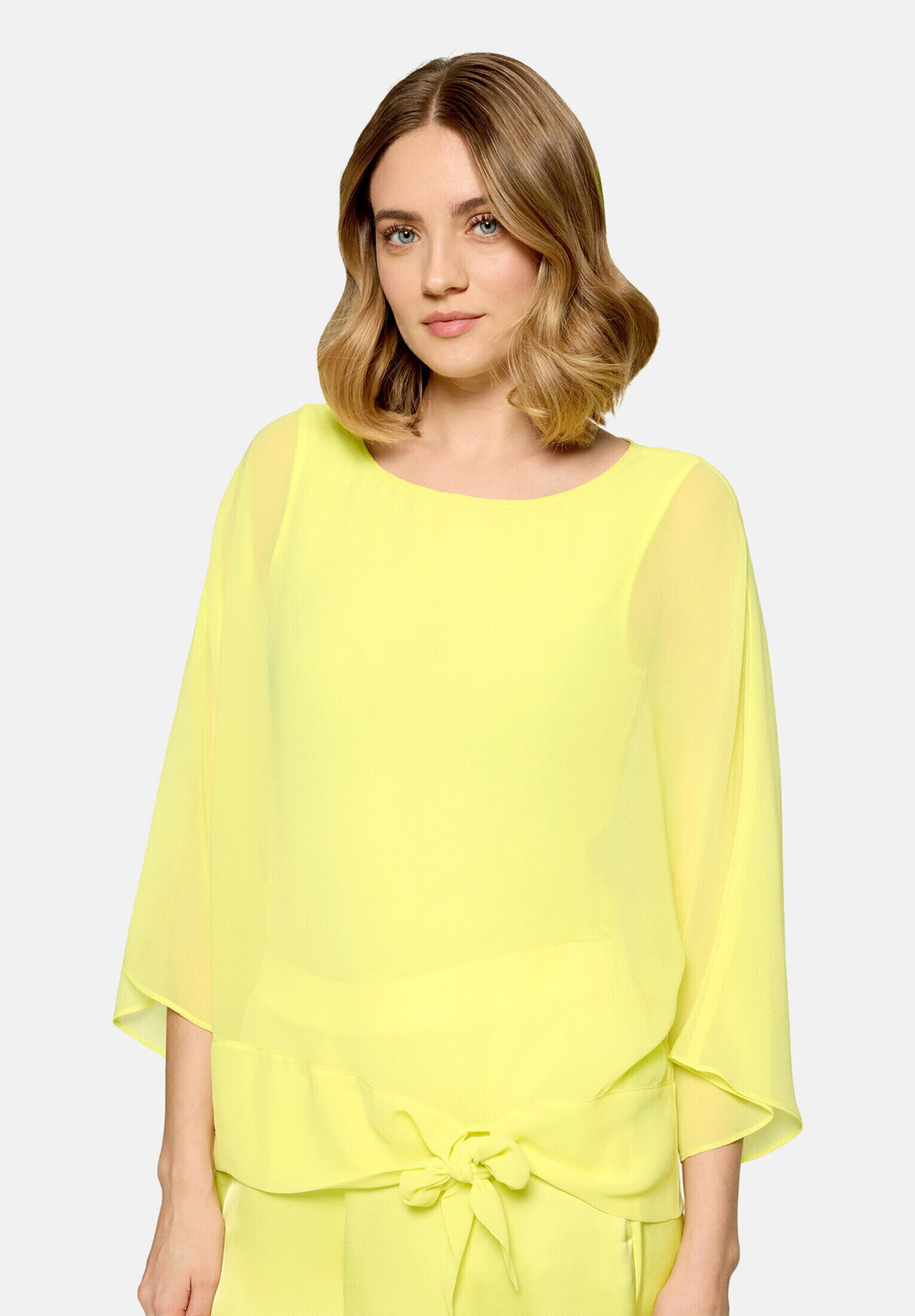 Betty Barclay Chiffonbluse »Damen unifarben«