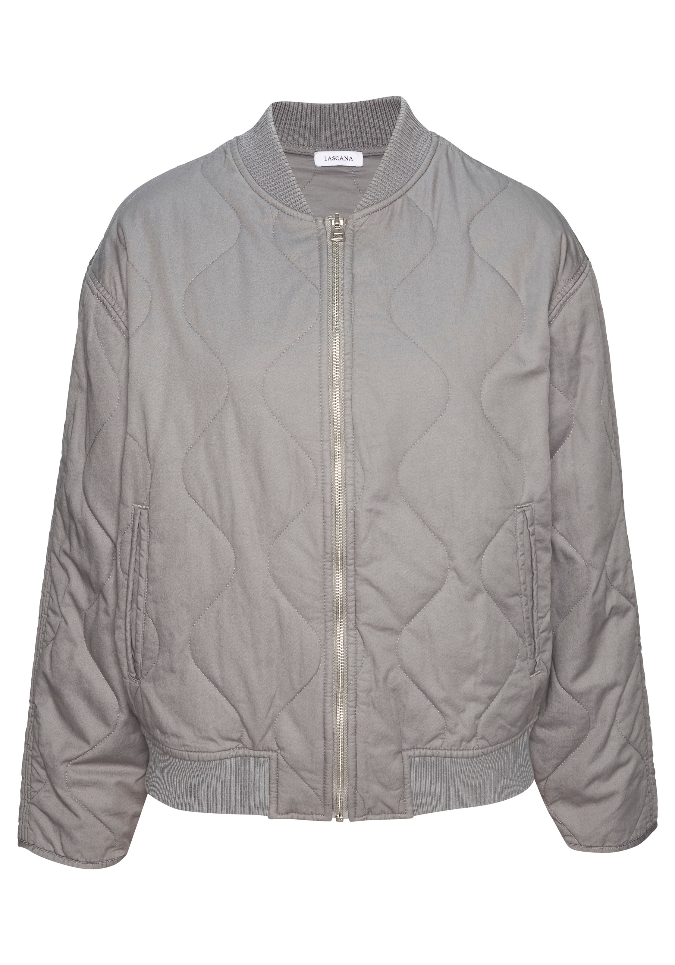 LASCANA Steppjacke, in modischer Optik mit Taschen, Bomber-Design günstig online kaufen