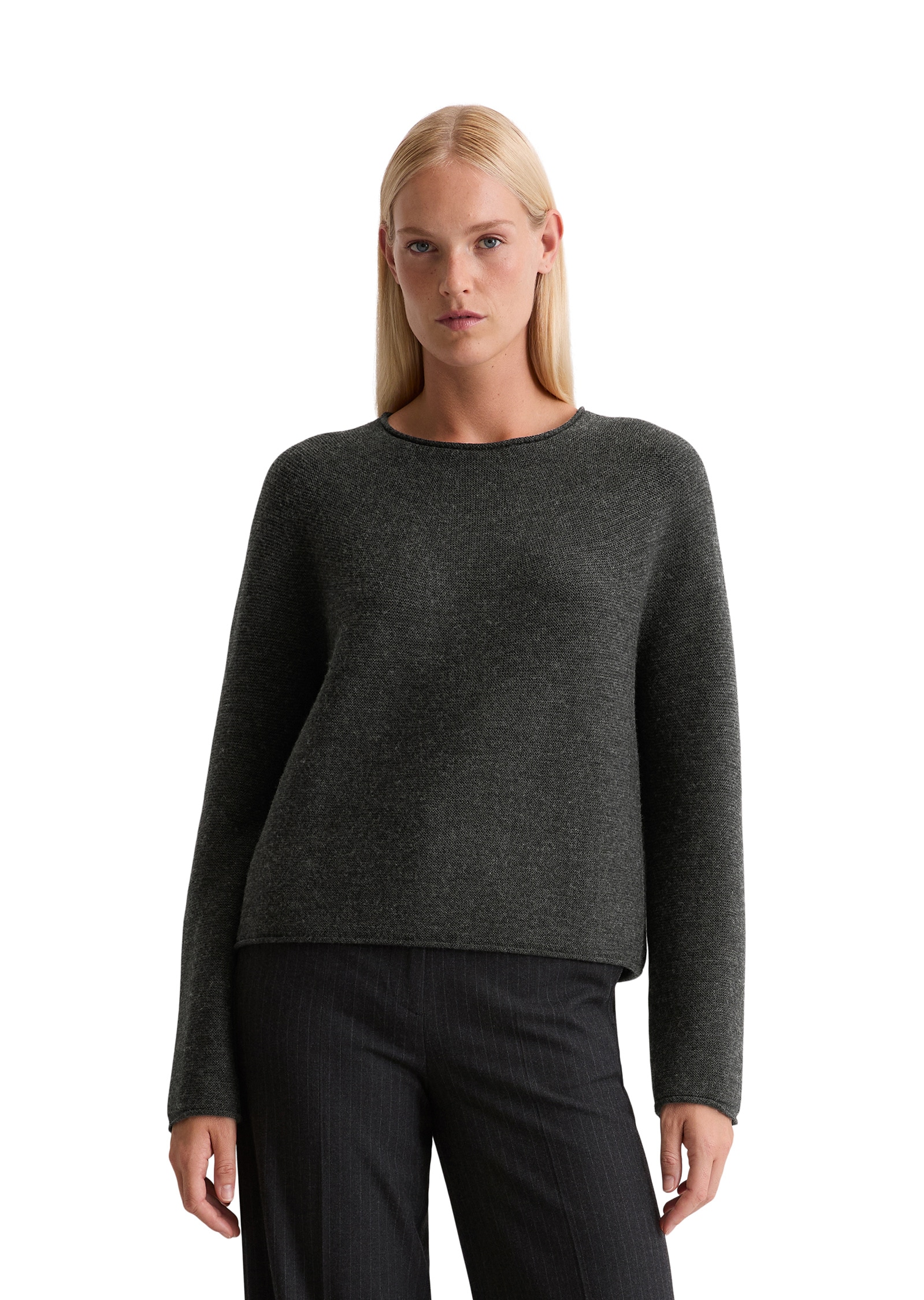 Marc OPolo Strickpullover "aus reiner Merinowolle" günstig online kaufen