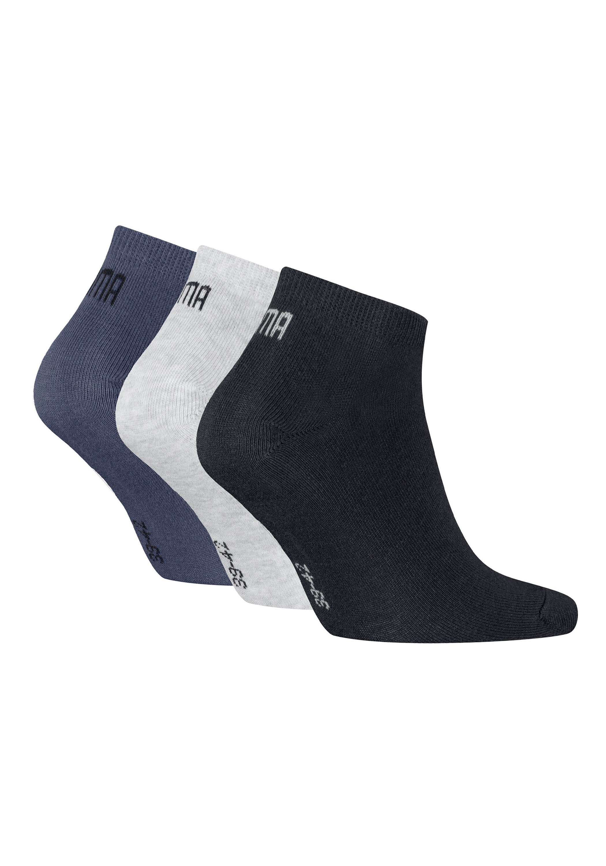 PUMA Sneakersocken »Socken Sneaker Plain 3P 3er Pack«