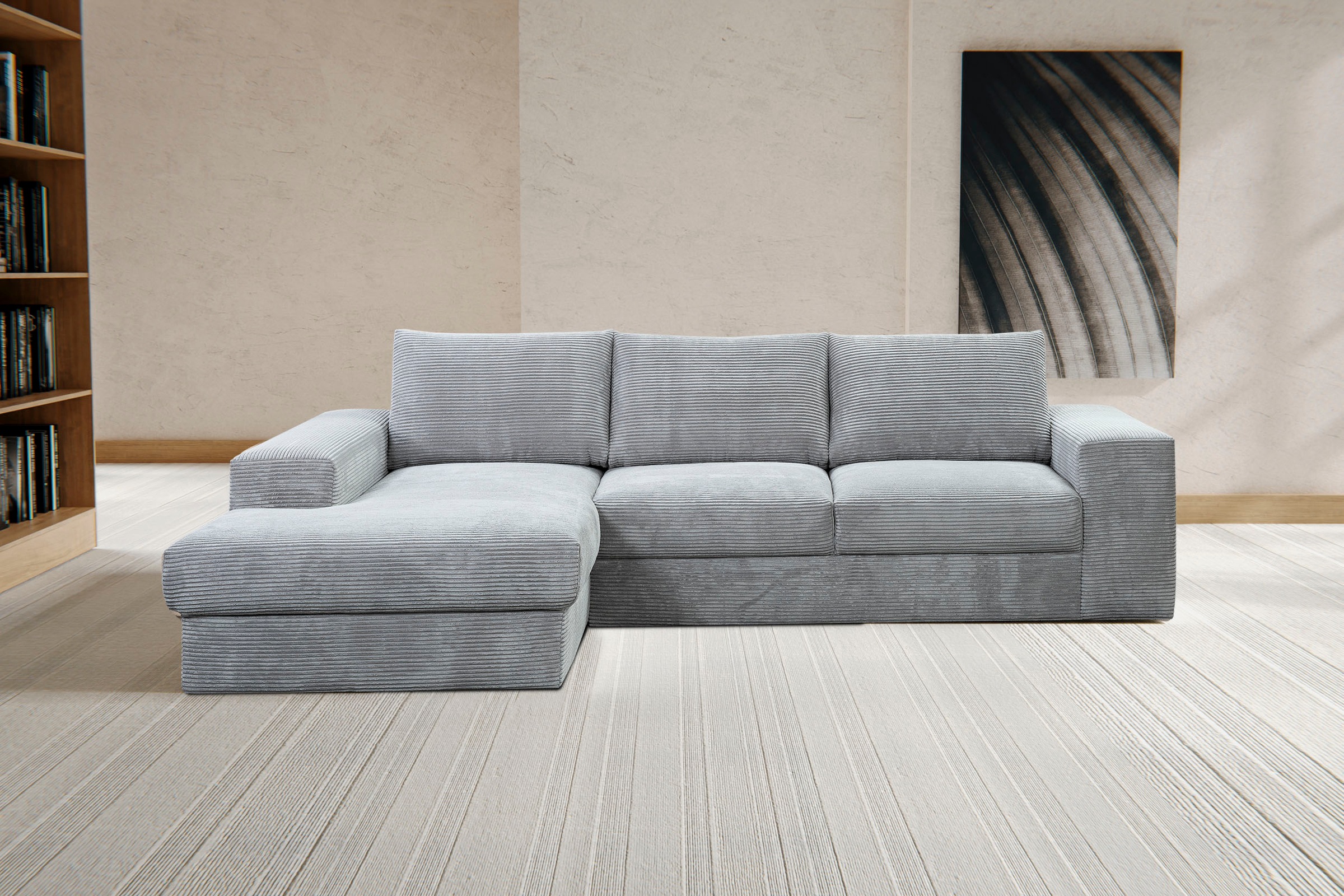 WERK2 Ecksofa Rozzana, in modischem Cord-Bezug günstig online kaufen