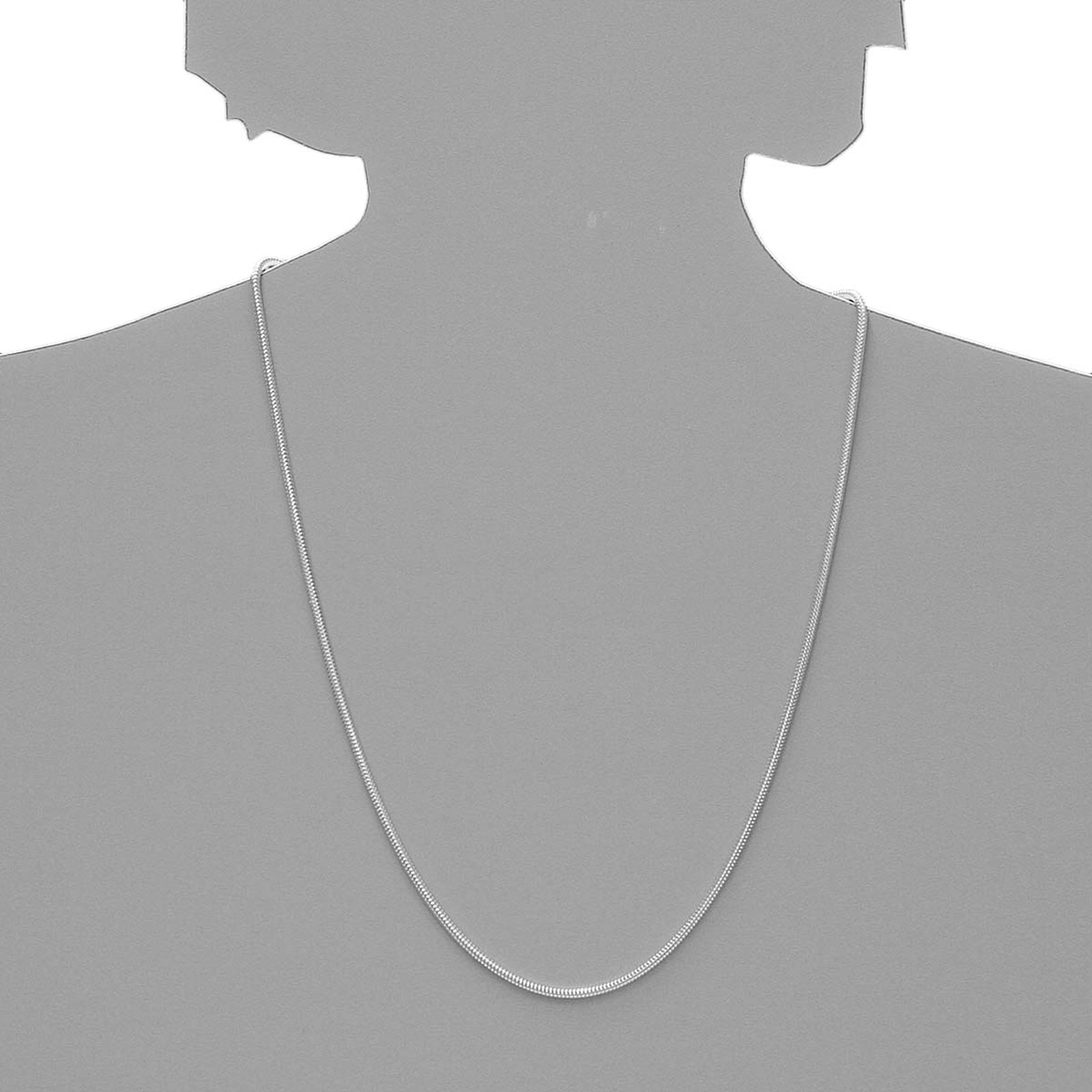 OSTSEE-SCHMUCK Silberkette »- Schlange 2,4 mm - Silber 925/000 -,«
