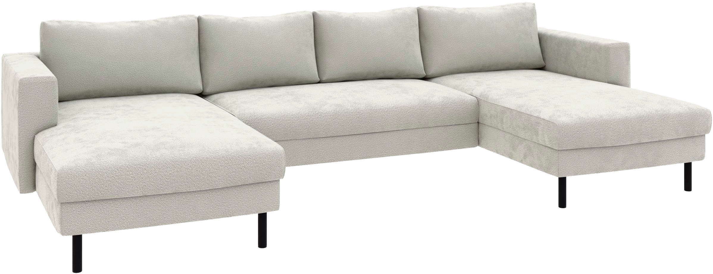 TRENDMANUFAKTUR Wohnlandschaft "Amazing II, wahlw. mit Schlaffunktion & Bet günstig online kaufen