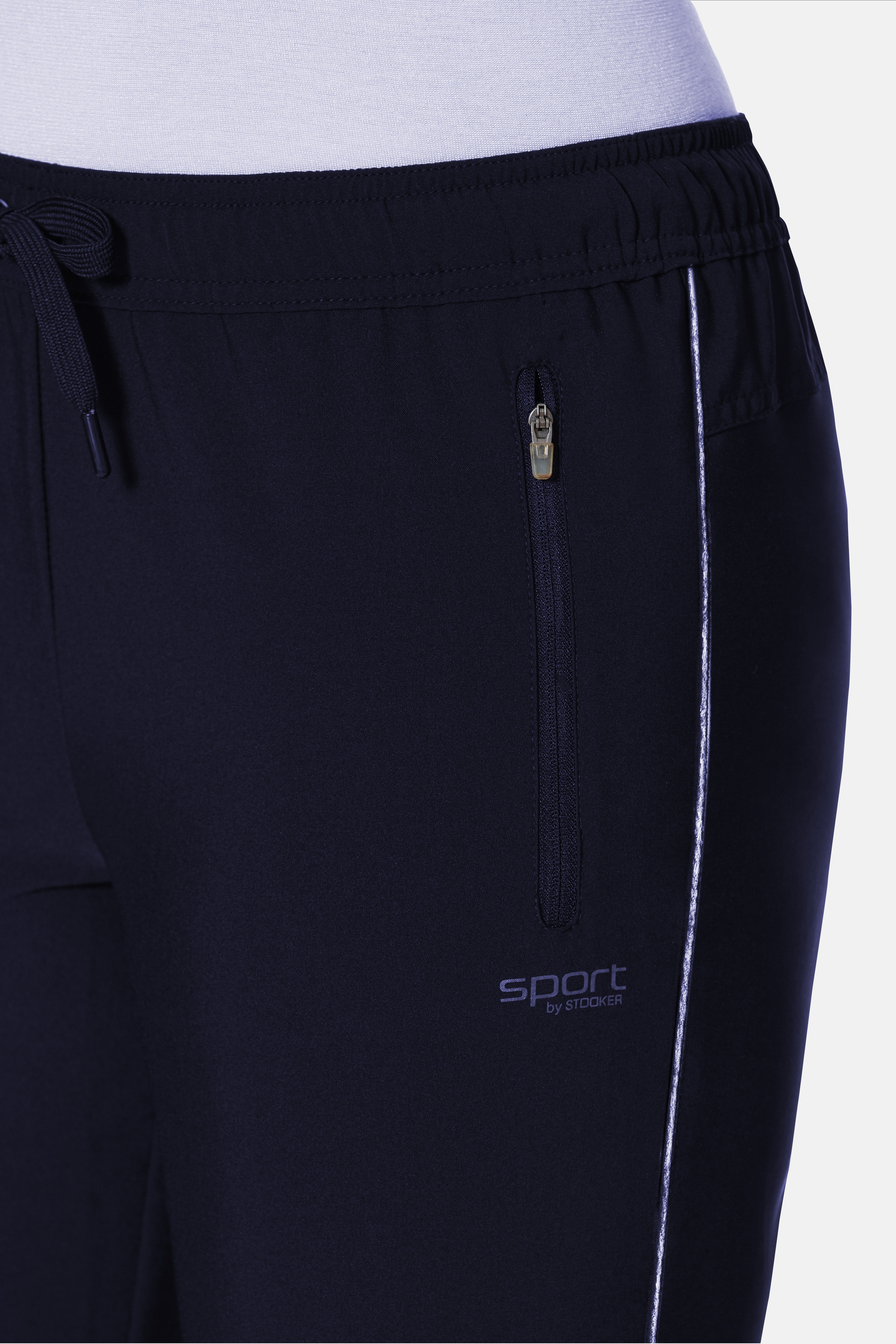 STOOKER WOMEN Sporthose »Sport Bermuda Stripe Stooker Women 7/8 Sporthose«, Regular Fit Sport Synthetik für Damen