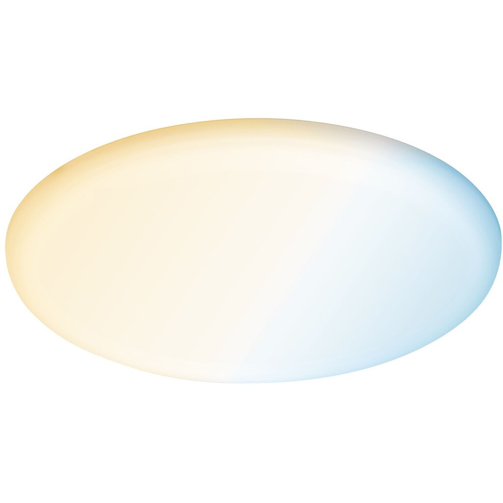 Paulmann LED Bad-Einbauleuchte »Veluna«, Schutzart IP44, Ø 21,5 cm, Weißlichtsteuerung