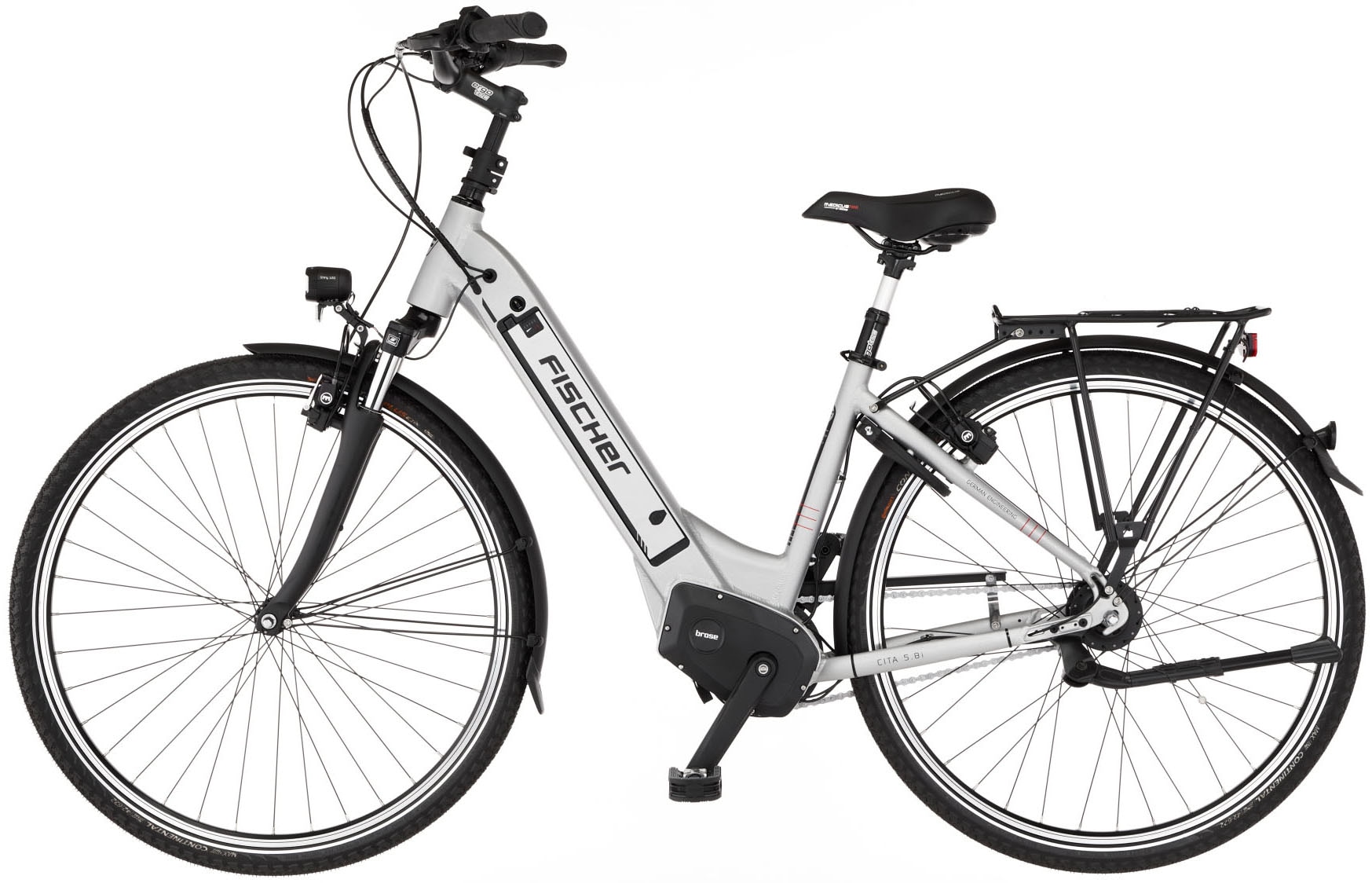 FISCHER Fahrrad E-Bike »CITA 5.0i - Sondermodell 504 44«, 7 Gang, Shimano, NEXUS, Mittelmotor 250 W