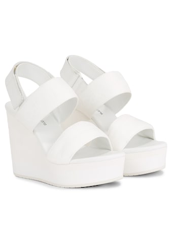 Keilsandalette »WEDGE SANDAL WEBBING IN MR«