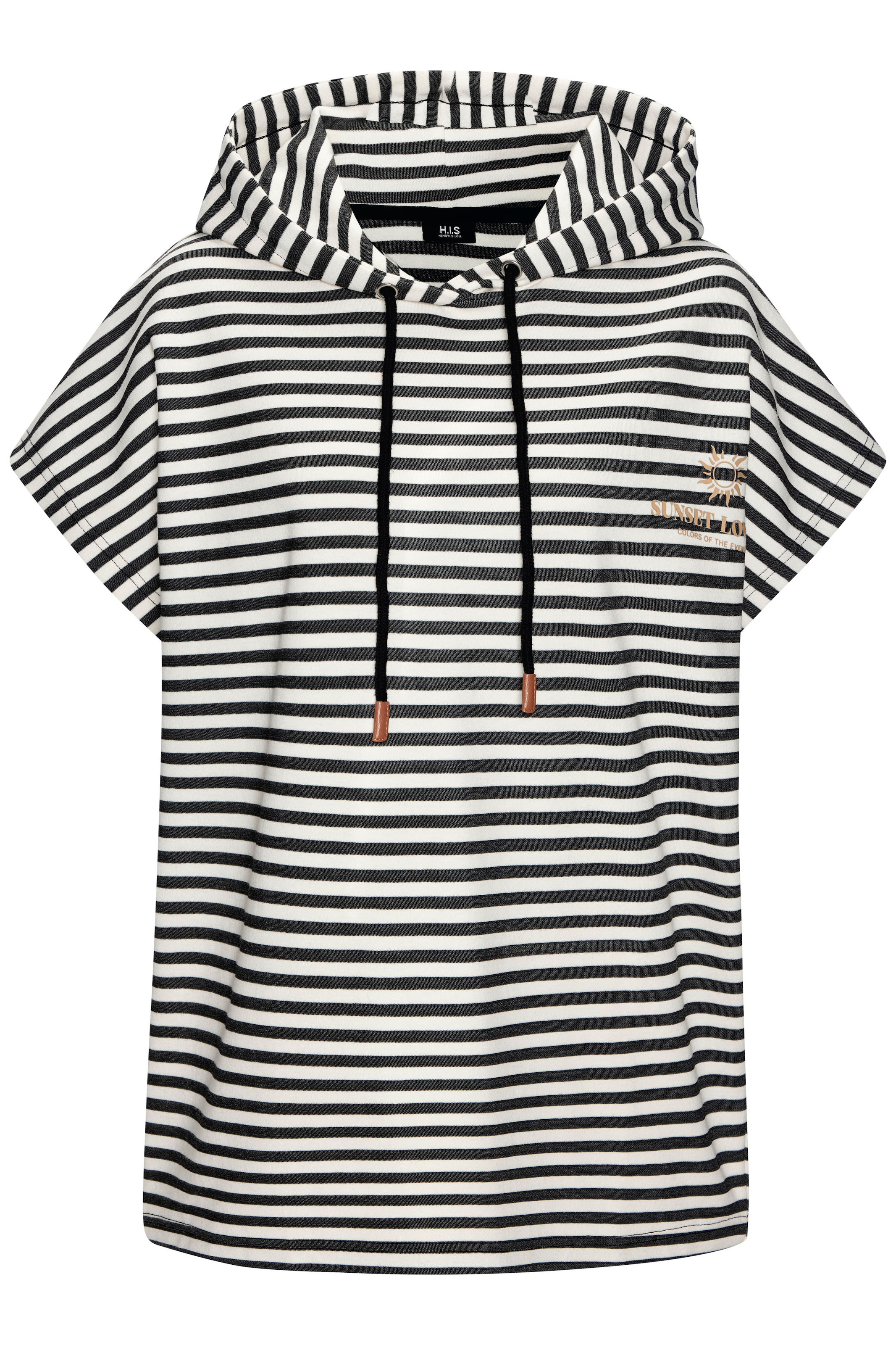 H.I.S Kapuzenpullover, gestreift und mit Kapuze
