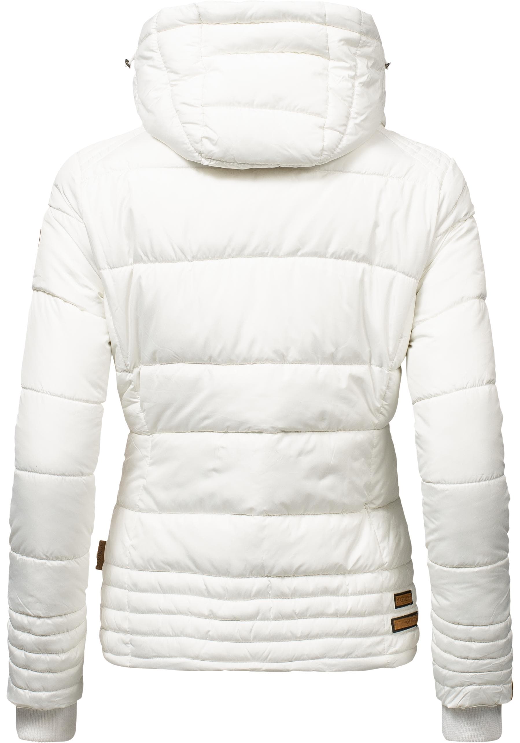 Marikoo Winterjacke »Sole«, mit Kapuze, modisch taillierte Damen Steppjacke für den Winter