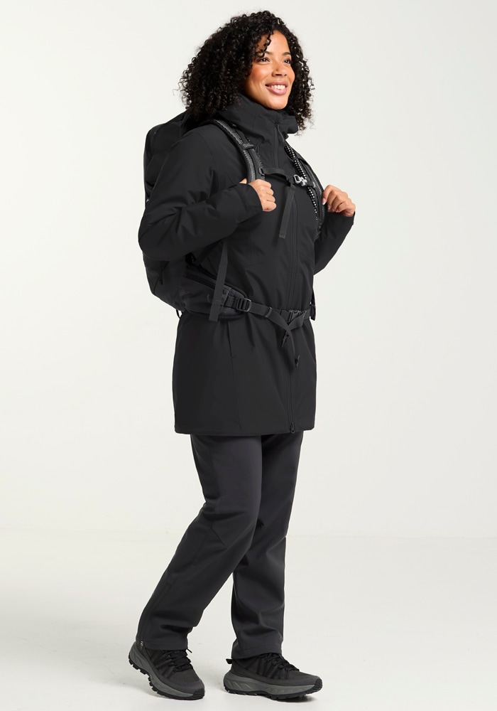 Jack Wolfskin Daunenmantel »FROZEN PALACE COAT W«, Wärmend, winddicht, Daunenjacke