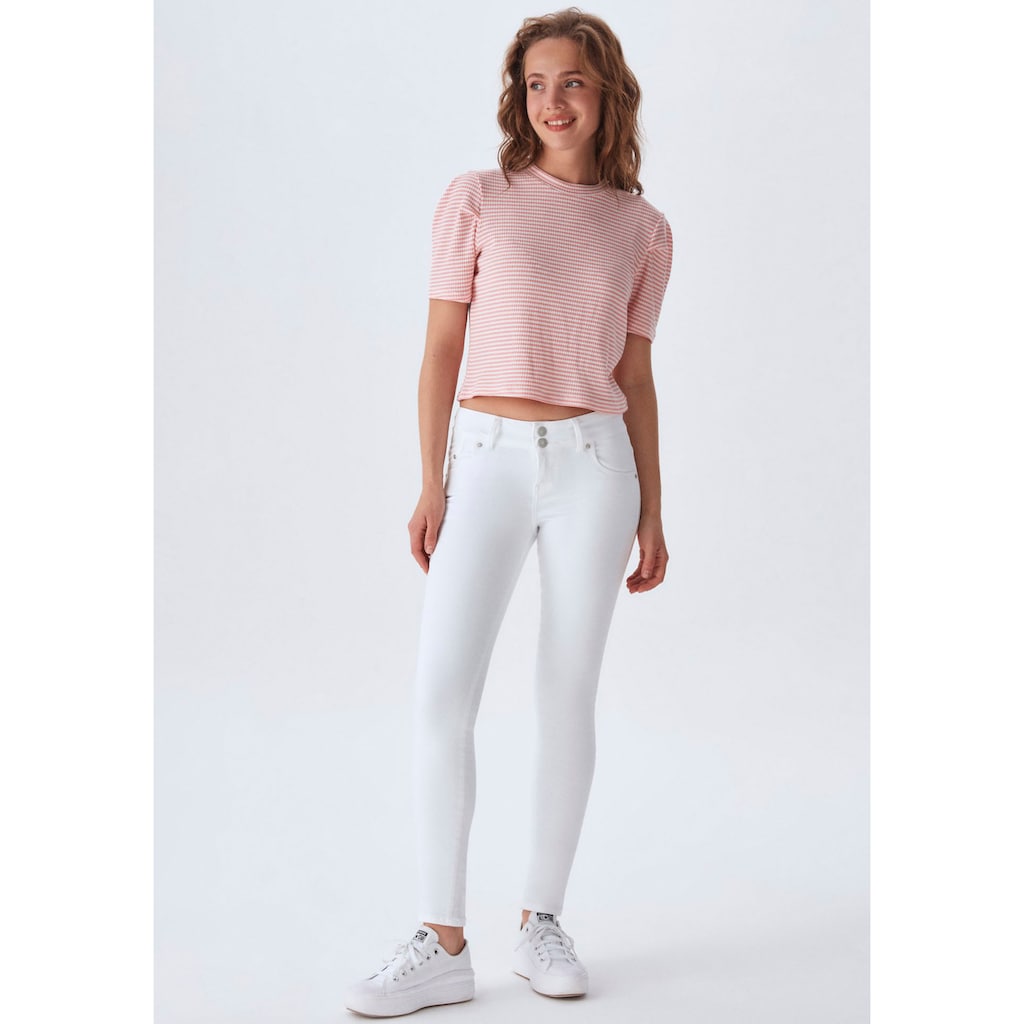 LTB Slim-fit-Jeans »Molly«, mit doppelter Knopfleiste & Stretch