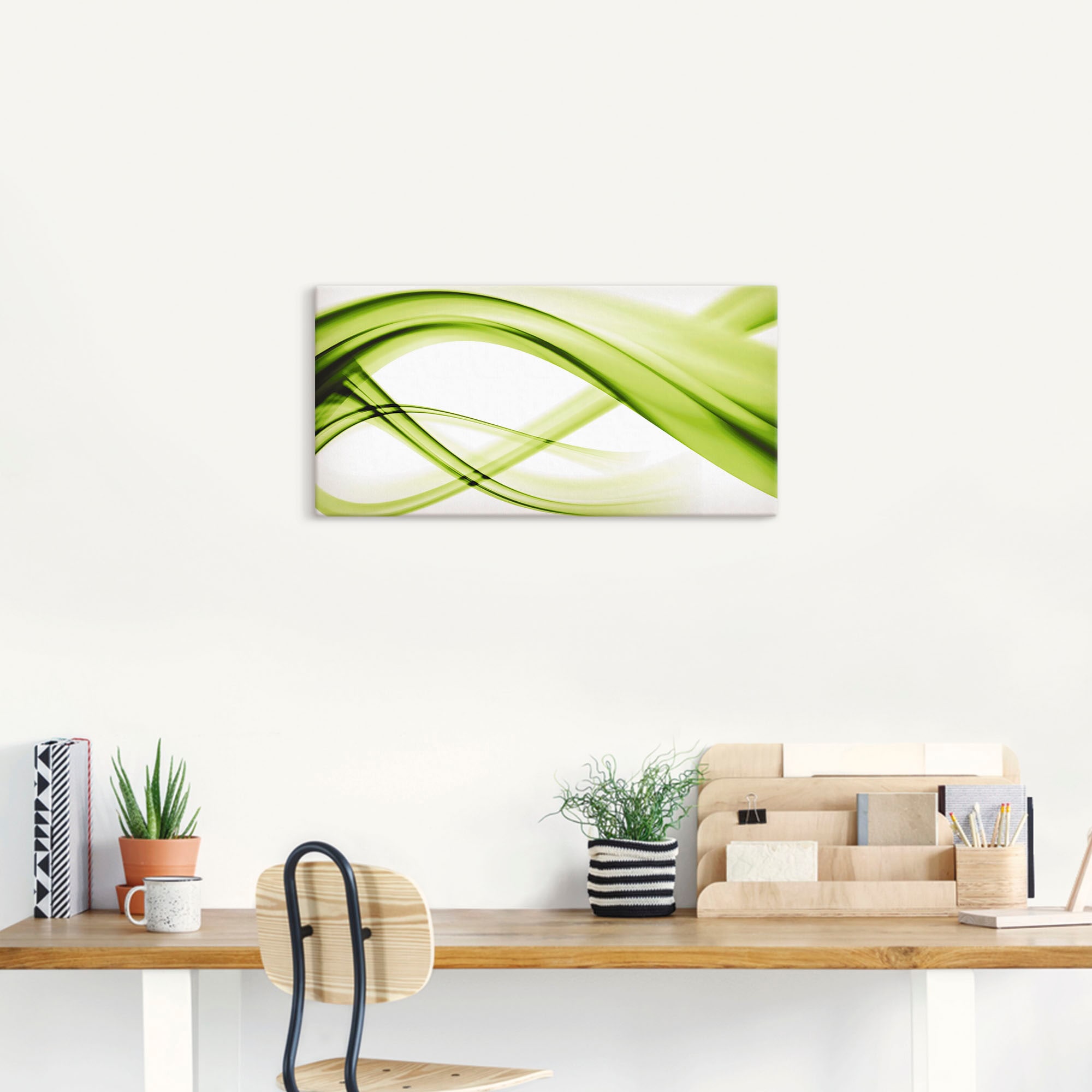 Artland Wandbild »Abstrakte Komposition«, Gegenstandslos, (1 St.), als Leinwandbild, Poster in verschied. Größen