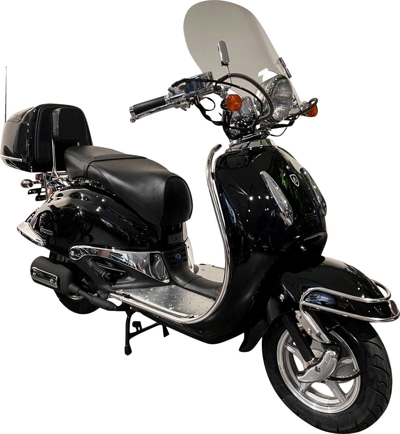 Alpha Motors Motorroller "Firenze Limited", 50 cm³, 45 km/h, Euro 5, 3 PS, im Retro-Look