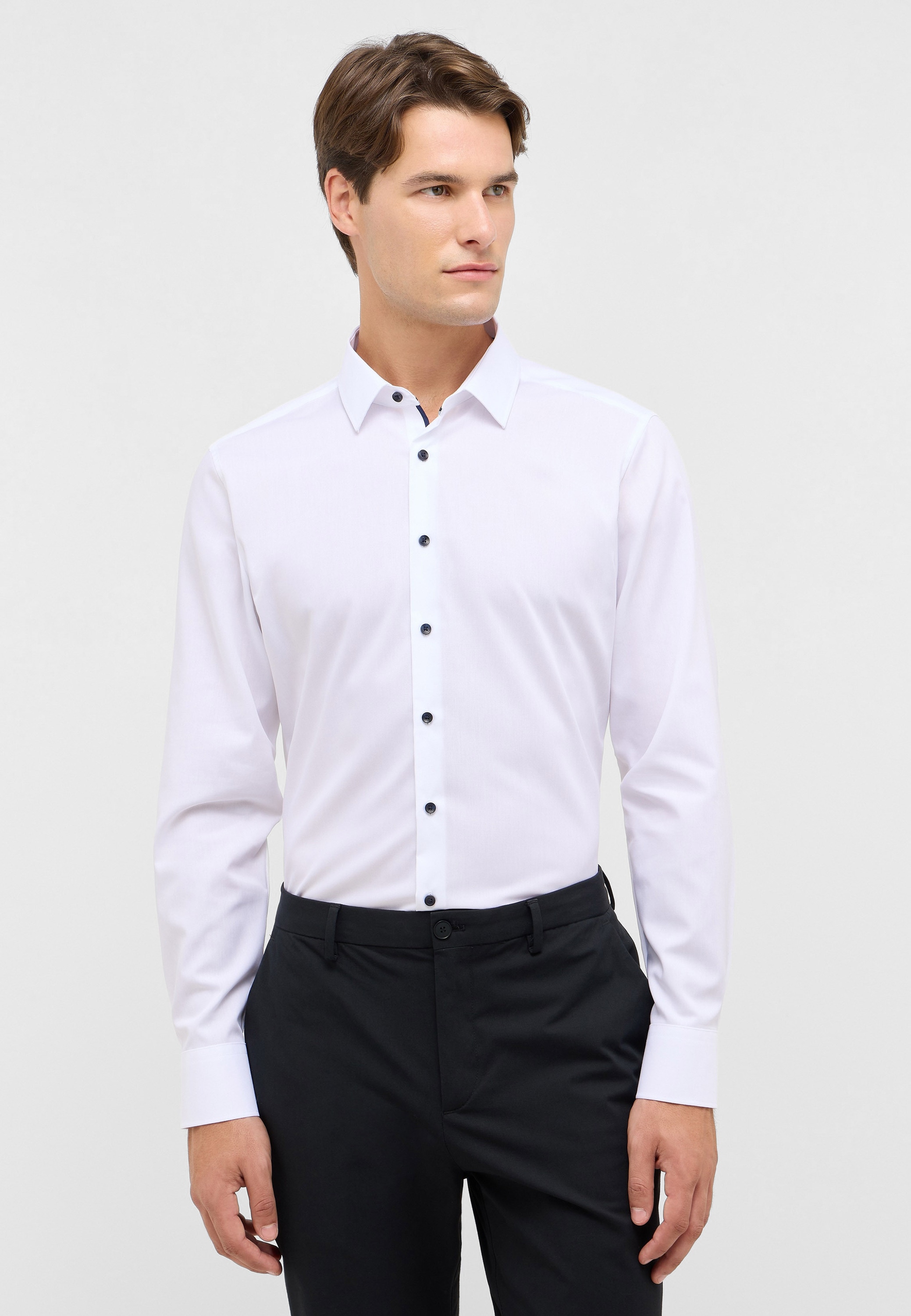 Eterna Langarmhemd "SLIM FIT" NON IRON (bügelfrei) günstig online kaufen