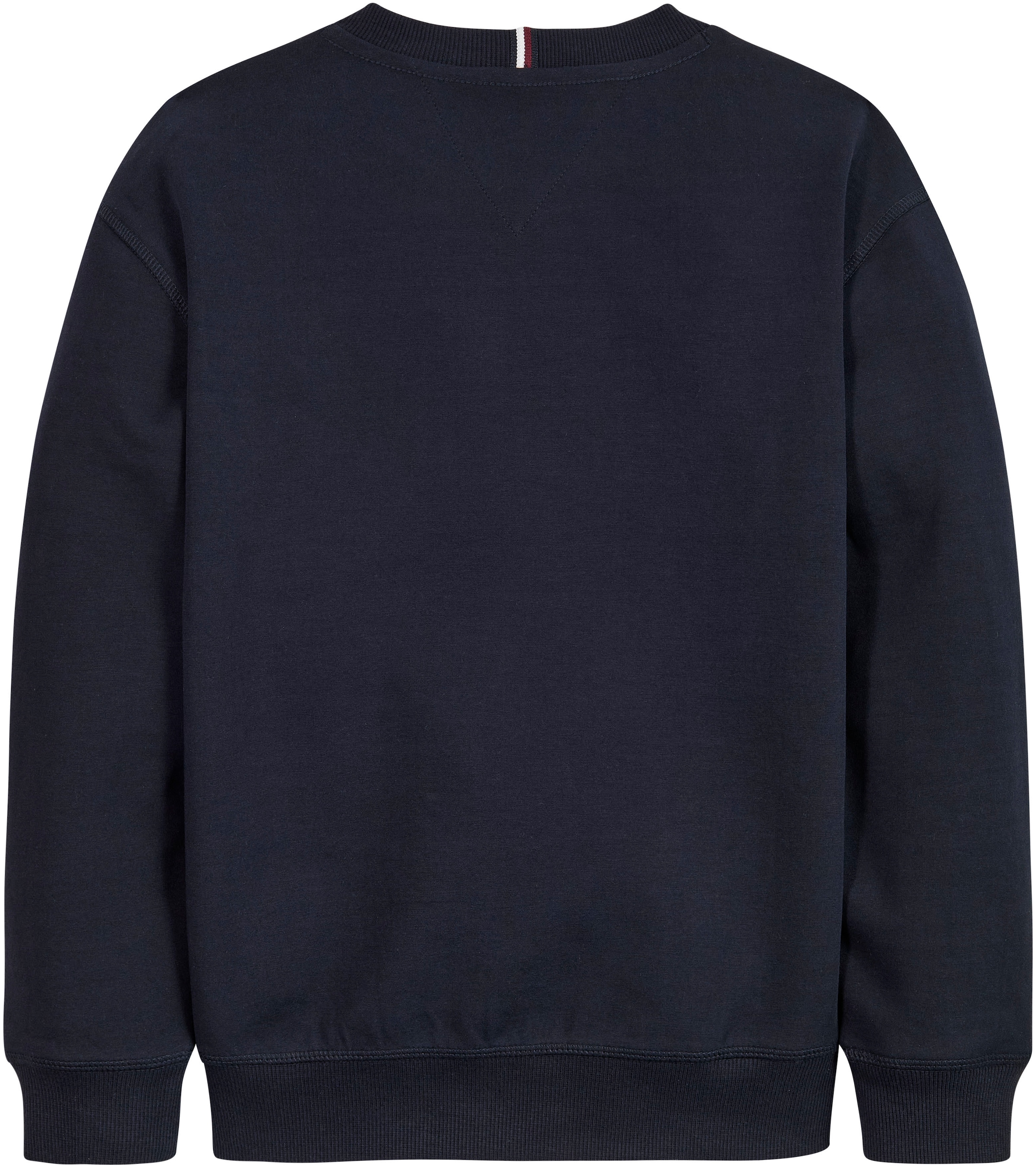 markantem | Sweatshirt mit Karodessin im Hilfiger MONOTYPE BAUR Hilfiger »BOLD Logo-Schriftzug bestellen Tommy SWEATSHIRT«,