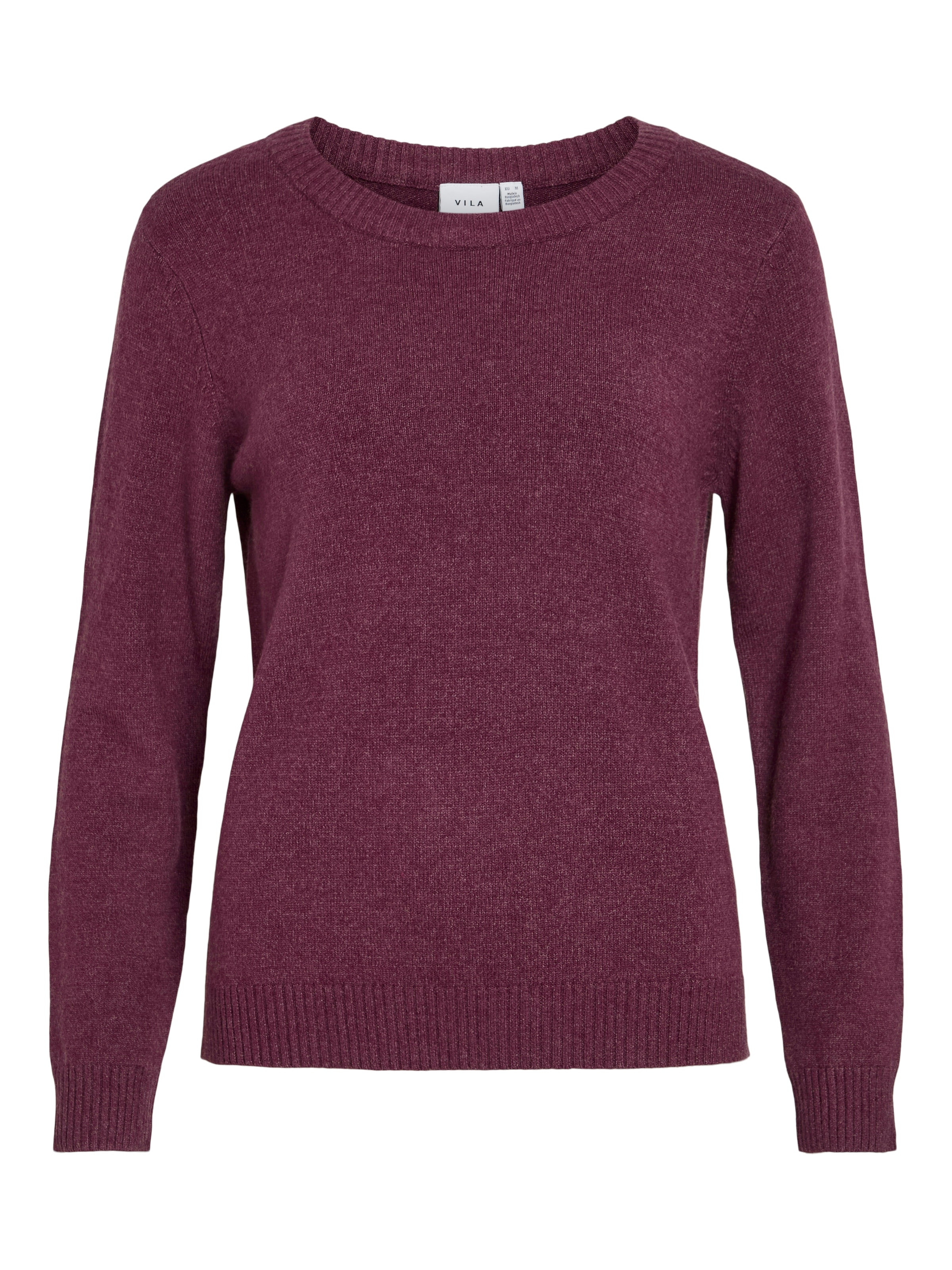 Vila Rundhalspullover »VIRIL O-NECK L/S KNIT TOP - NOOS«