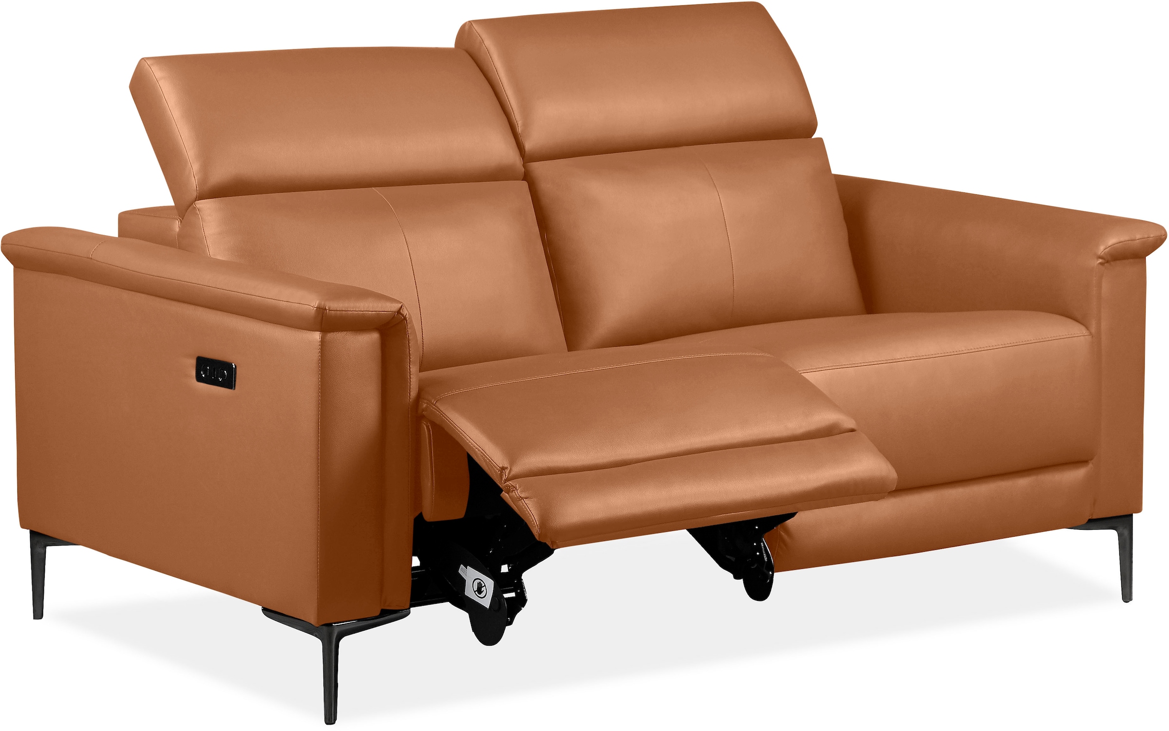 Places of Style 2-Sitzer »Lund«, manueller od. elektrischer Relaxfunktion und USB-A