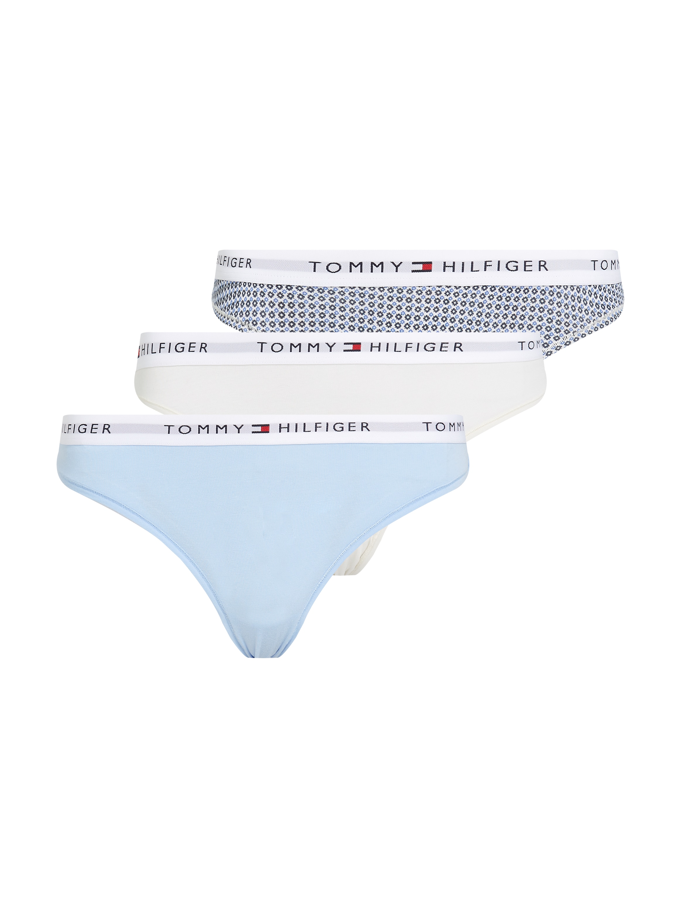 Tommy Hilfiger Underwear Bikinislip »3 PACK BIKINI (EXT. SIZES)«, (Packung, 3 St., 3er), mit Logoschriftzug