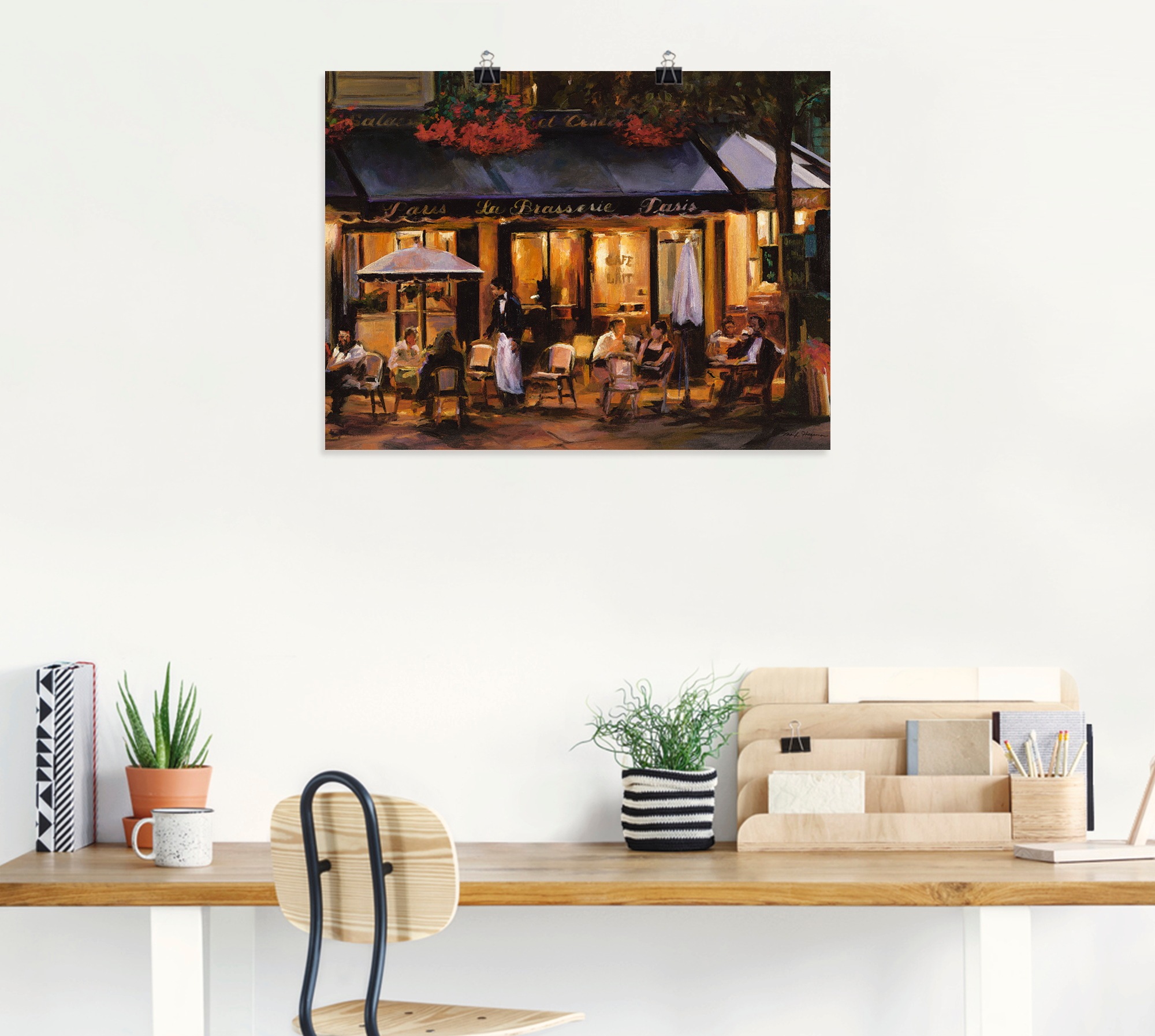 Artland Wandbild »Brauerei«, Restaurant & Cafés, (1 St.), als Leinwandbild, Poster, Wandaufkleber in verschied. Größen