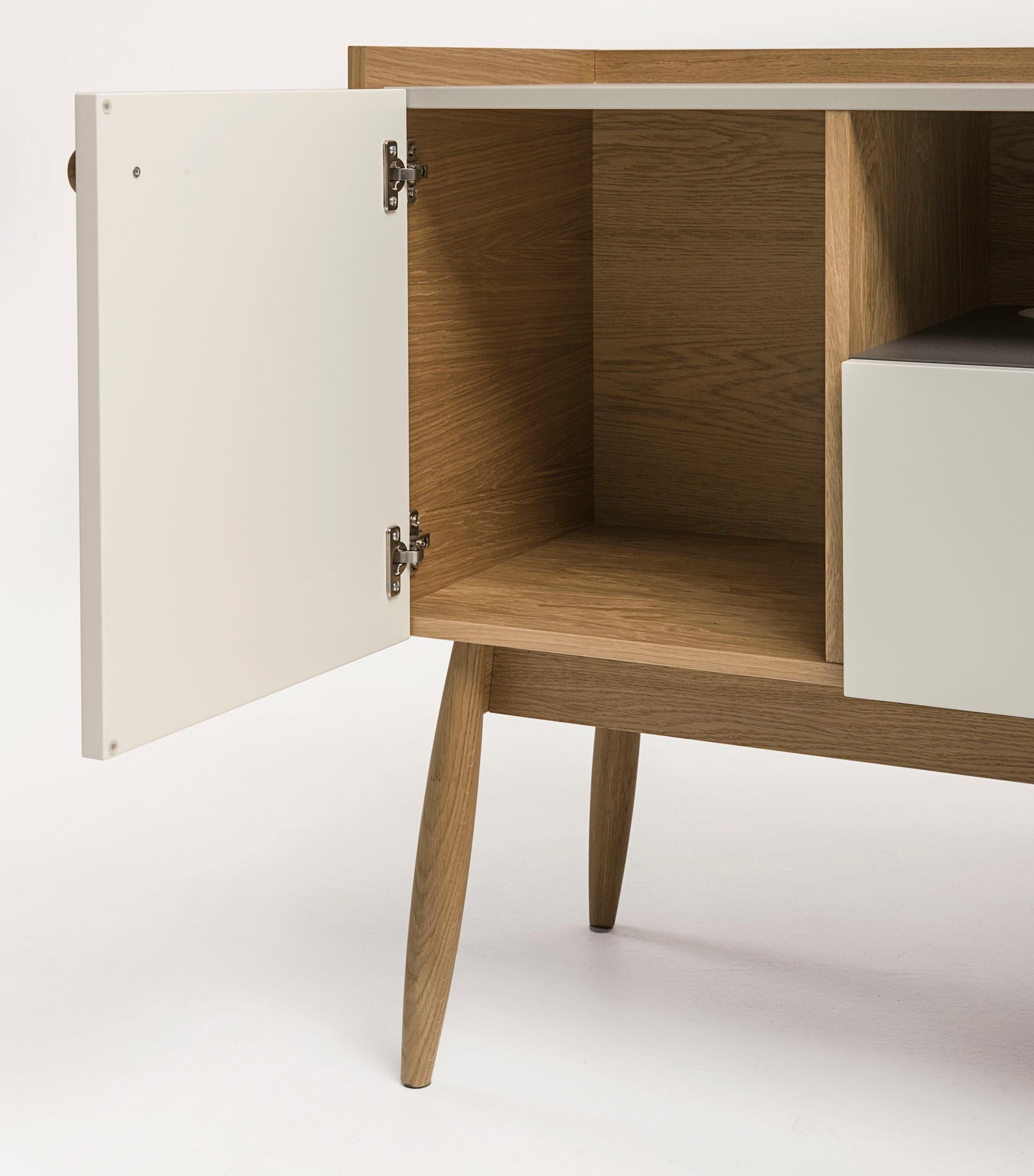 Woodman Sideboard, Kommode im angesagten skandinavischen Look, Breite 115 cm