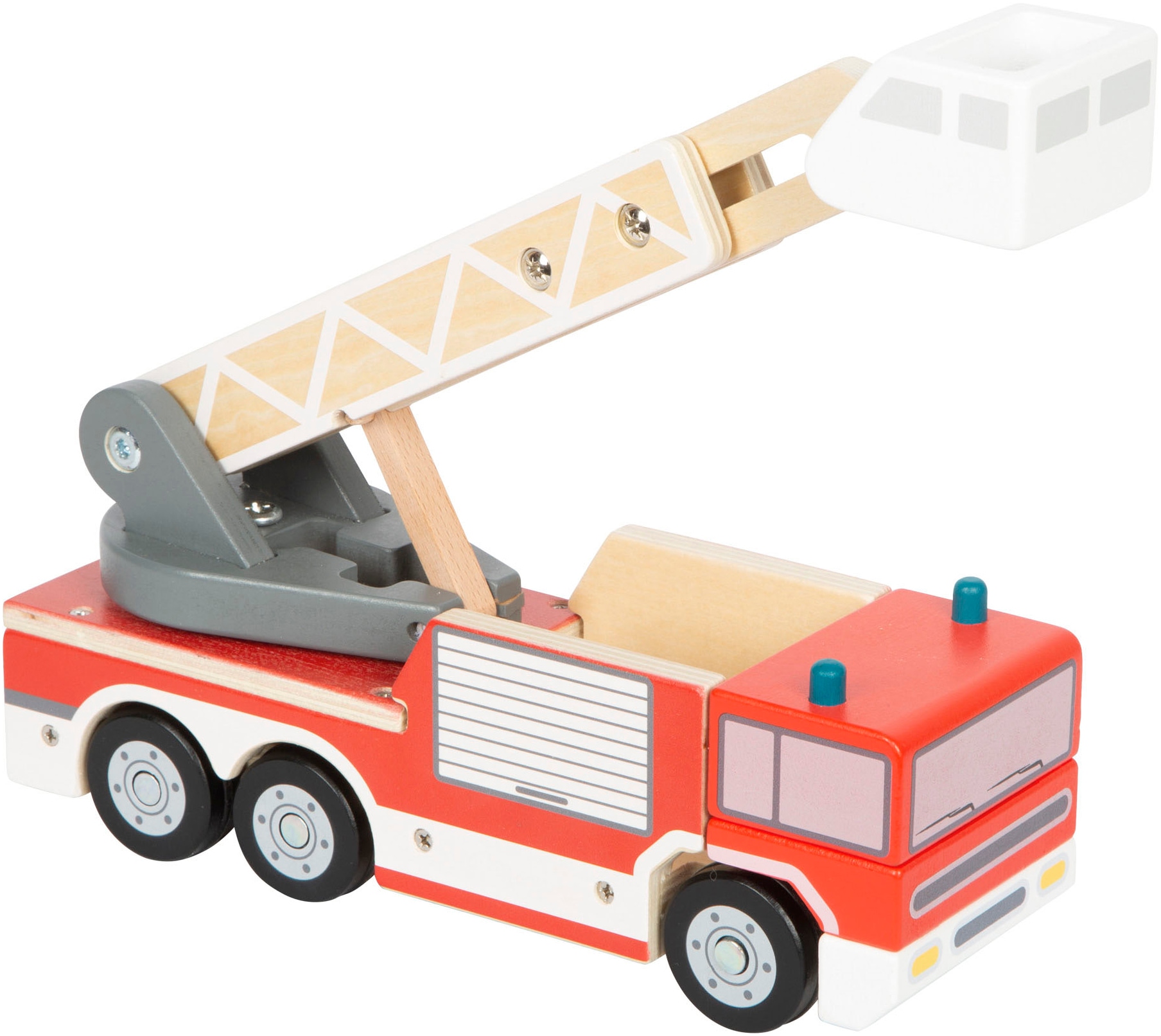 Small Foot Spielzeug-Feuerwehr »Feuerwehr mit Drehleiter«