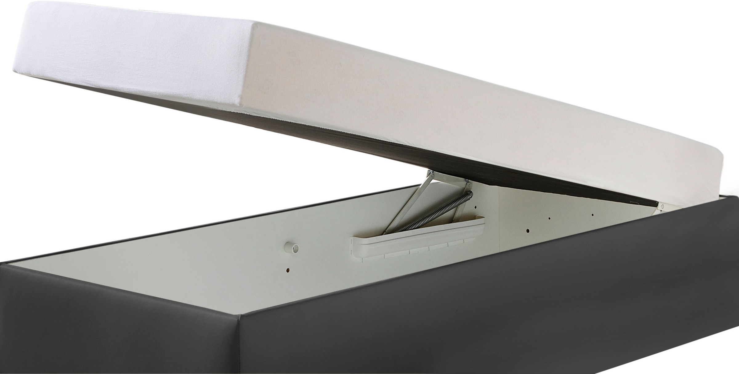 Thumbnail - Maintal Polsterbett "Makana inkl. Bettkasten in verschiedenen Breiten" wahlweise mit Bonnell- oder TTFK-Matratze in H2, ...