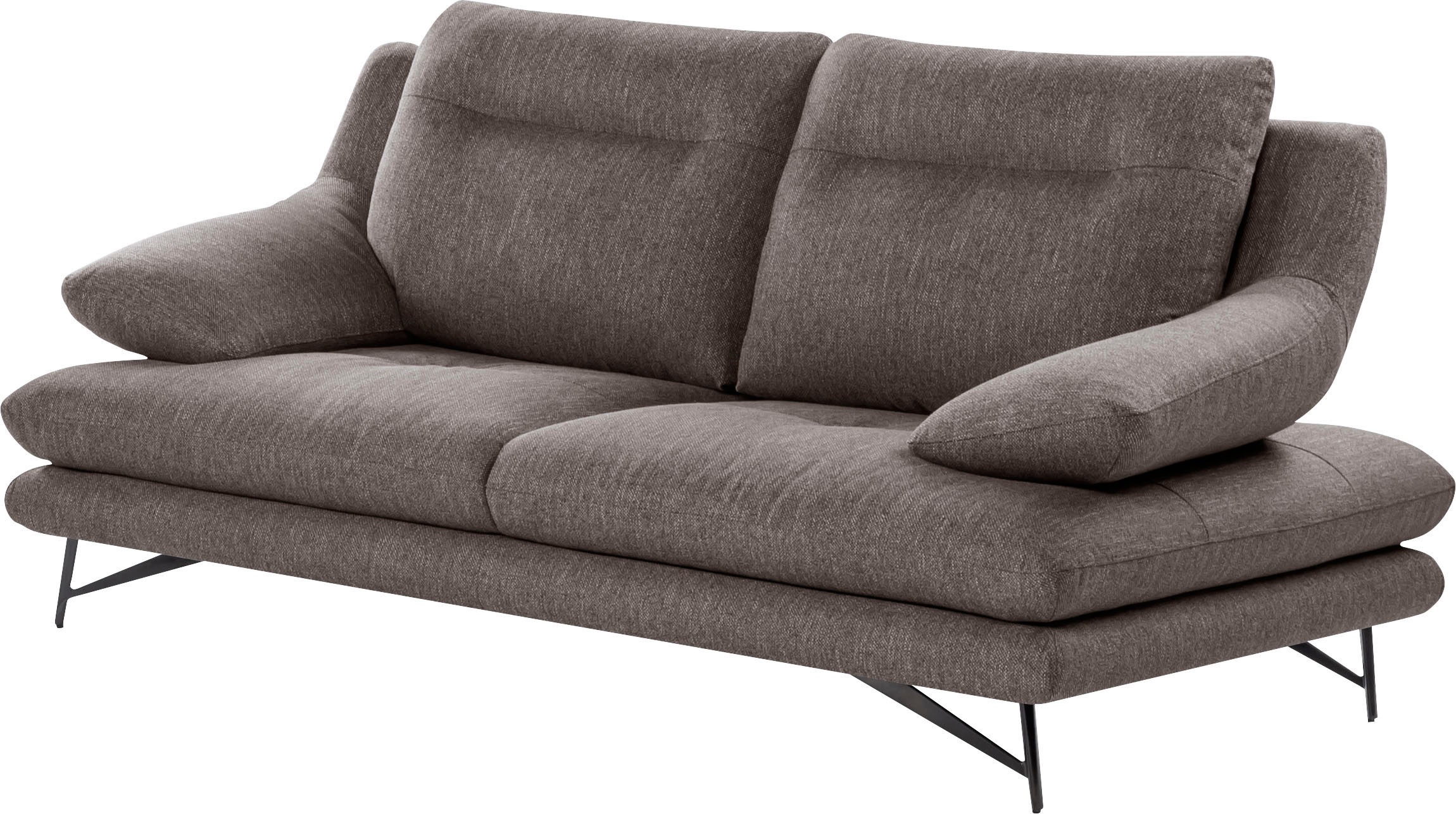 CALIA ITALIA 3-Sitzer »Cezanne modern, elegant und bequem, aufwendige Detailverarbeitung«, wahlweise mit Sitztiefenverstellung