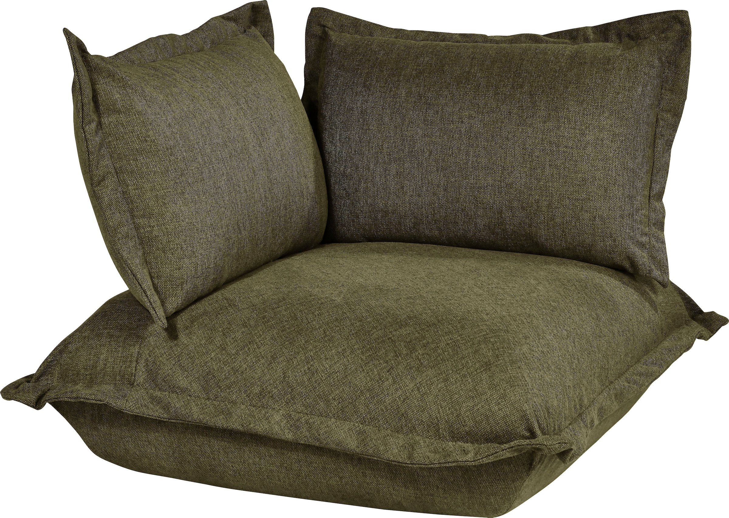 TOM TAILOR HOME Sofa-Eckelement »Cushion«, im lässigen Kissenlook, mit softer Kaltschaumpolsterung